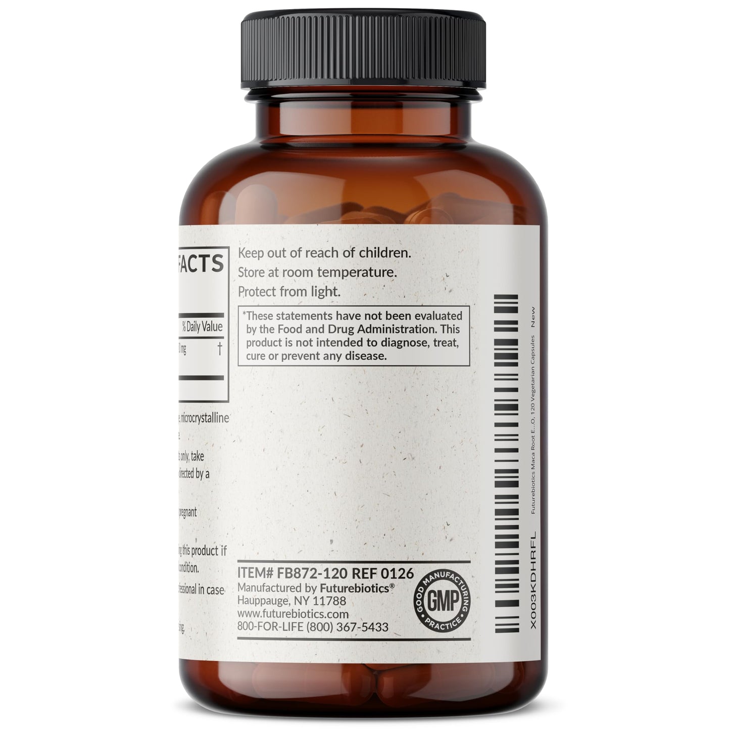Futurebiotics Maca Root Extra Strength Capsules 120 Count