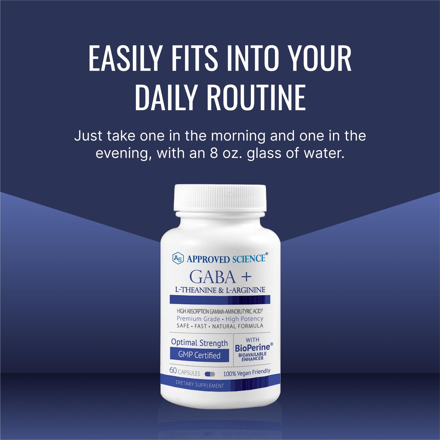 Approved Science GABA+ Capsule 60 Count
