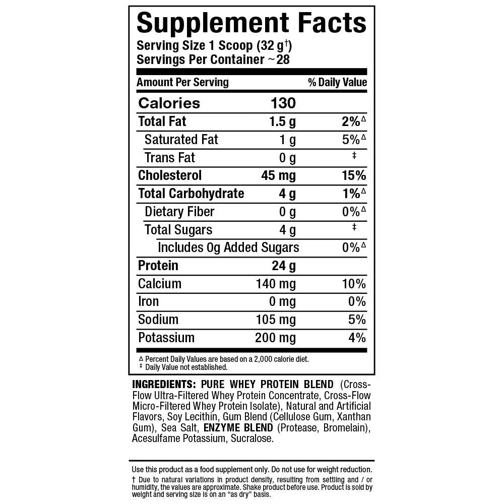 ALLMAX Gold ALLWHEY Whey Protein Powder, French Vanilla, 2 lb, 32 Servings