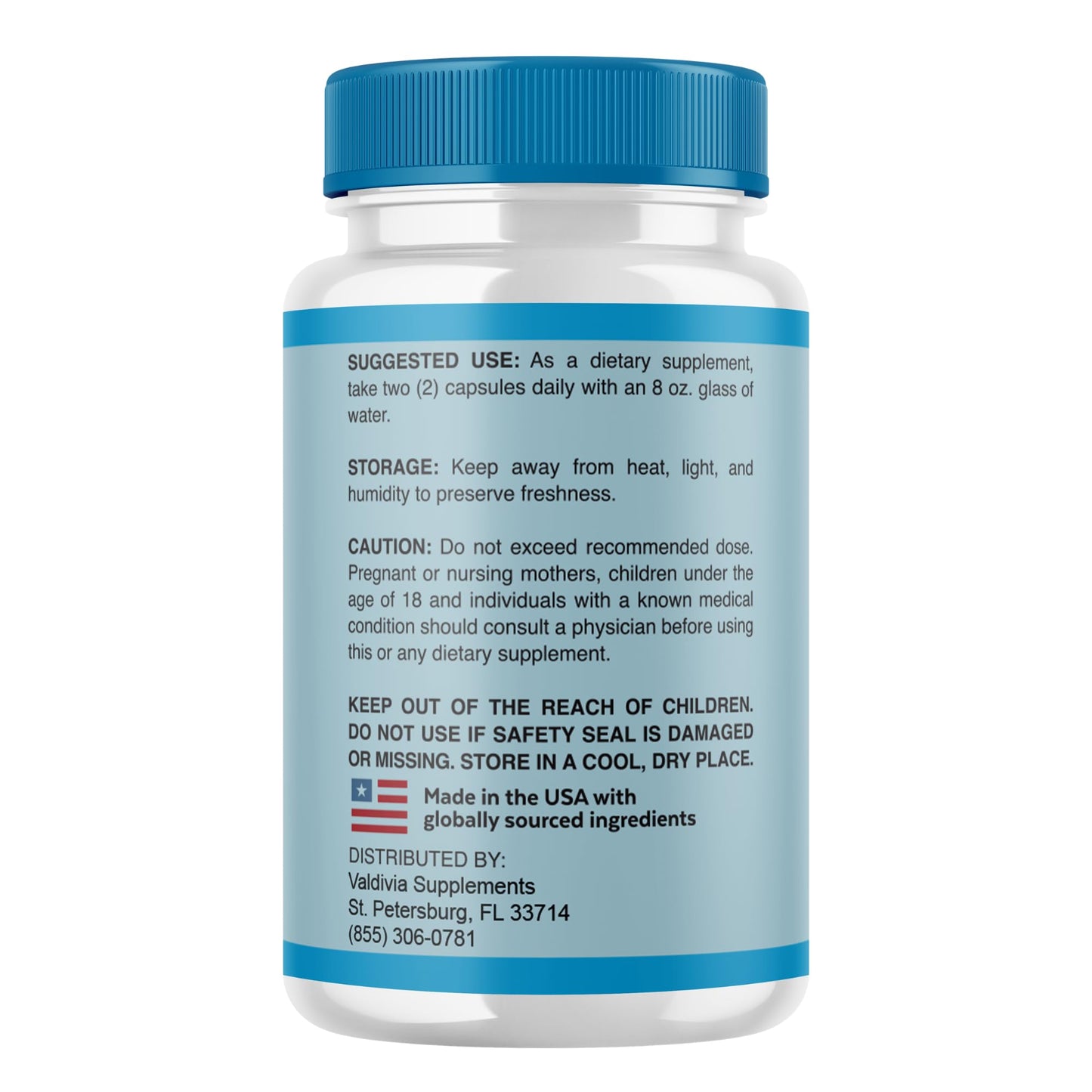 Valdivia Glucovex Capsules 300 Count