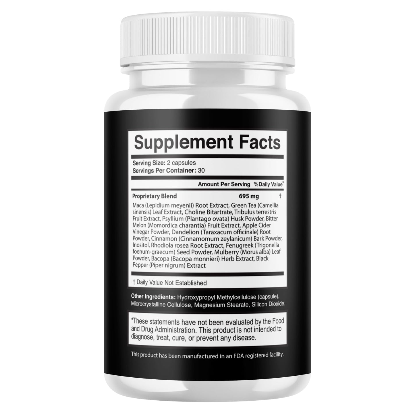 Valdivia Male Pro Edge Capsules 60 Count