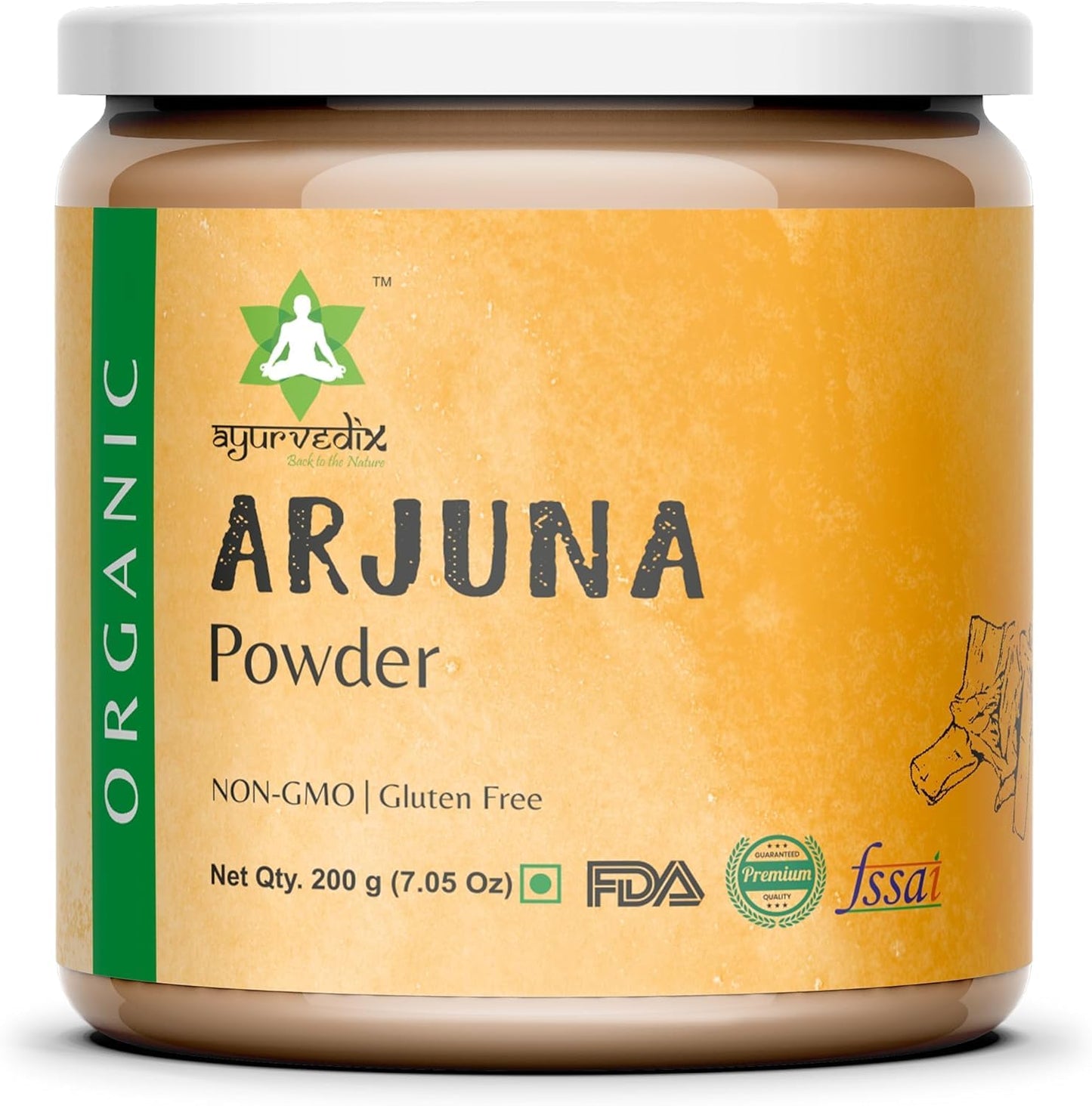 ayurvedix Arjuna Bark Powder, Pack of 2