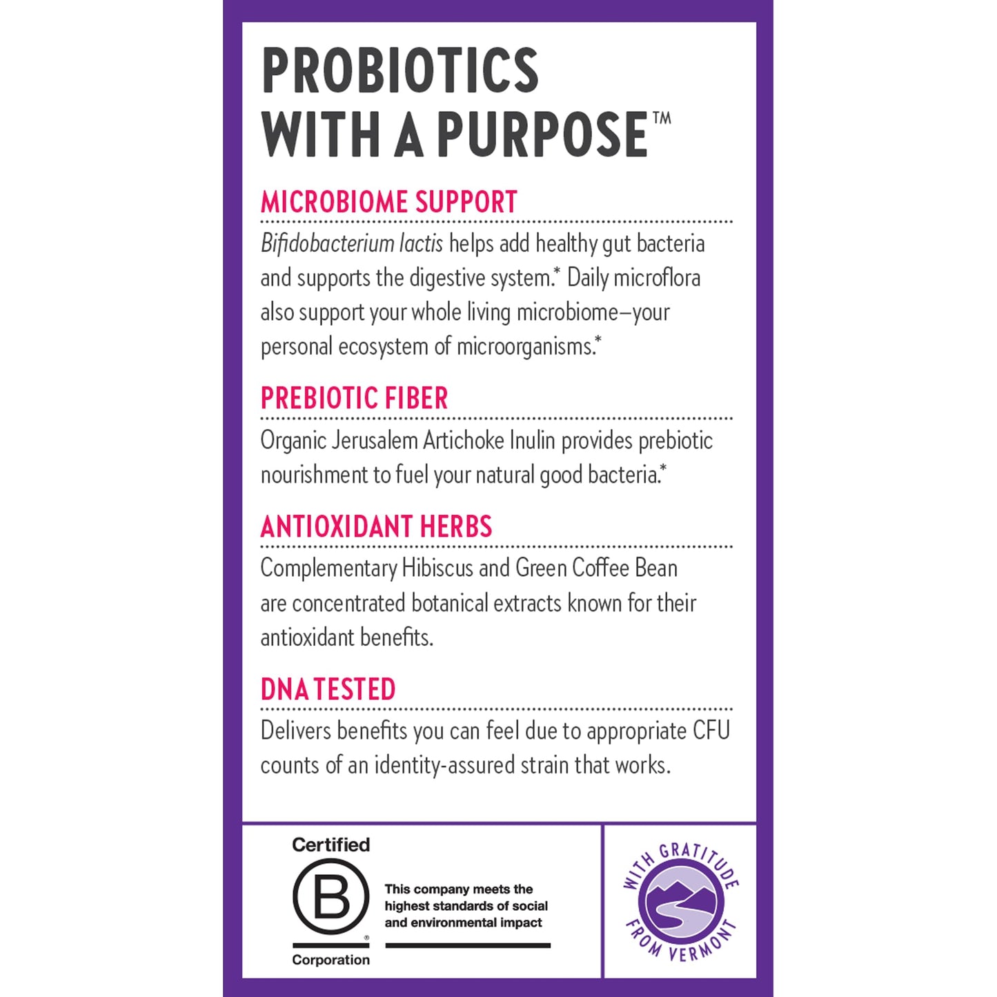 New Chapter Daily Dual Biotic Probiotic + Prebiotic for Digestion & Microbiome Health Capsule, 60 Count