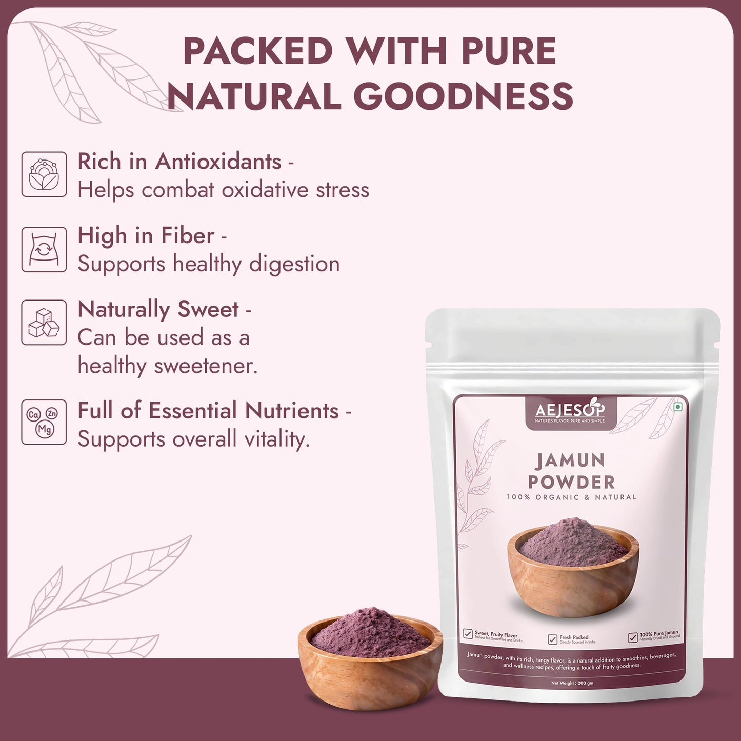 AEJESOP Jamun Powder 7.05 oz