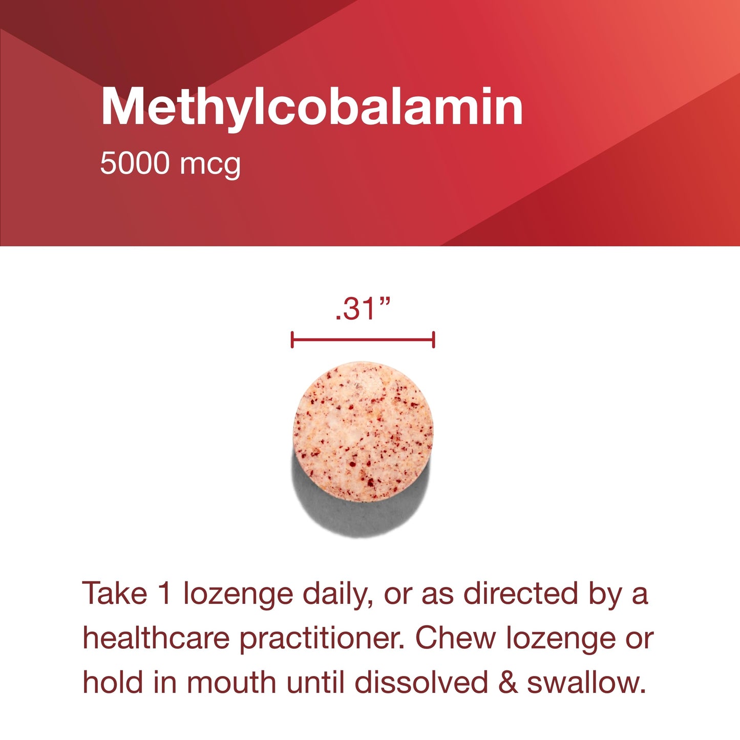 Protocol for Life Balance Methyl B12 5,000mcg 60 Tablets