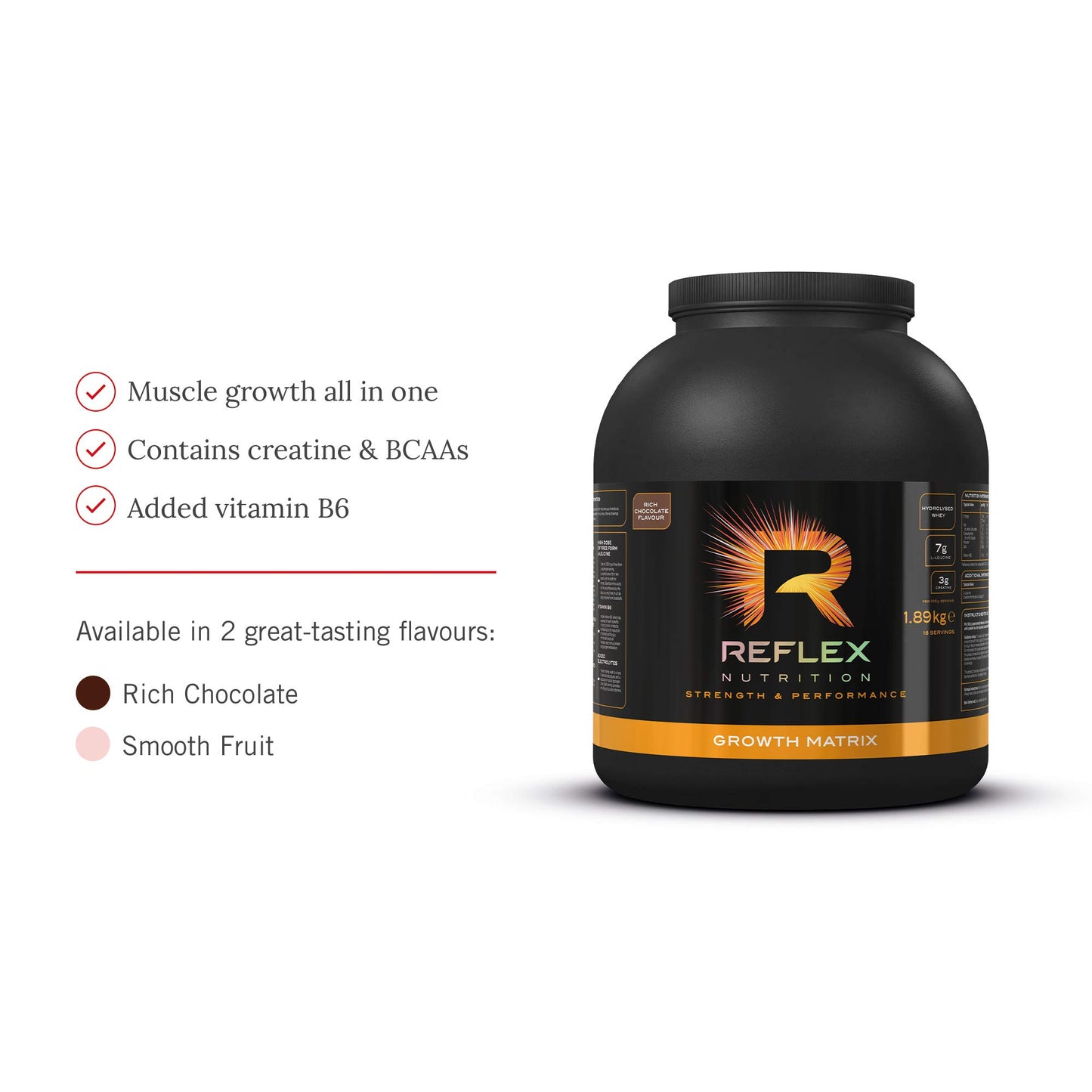 Reflex Nutrition Growth Matrix Powder 66.6603
