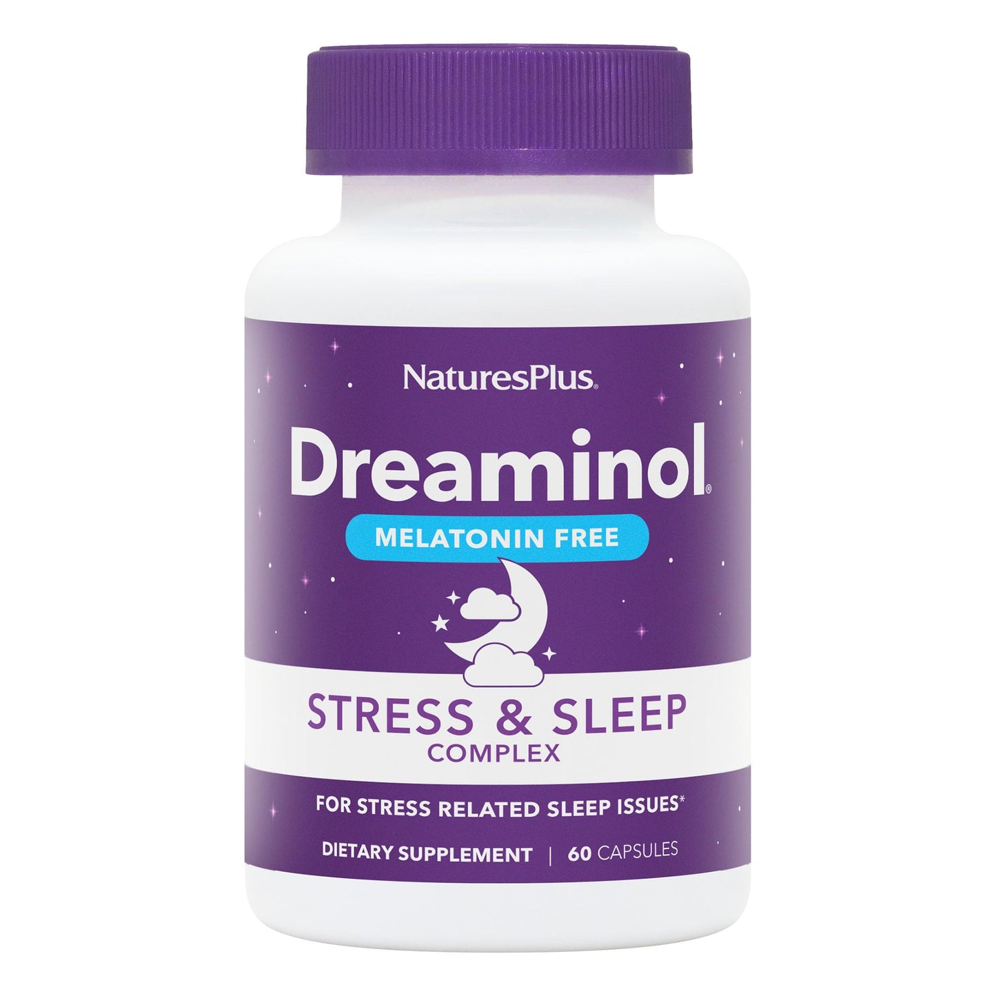 NaturesPlus DREAMINOL Stress & Sleep Complex Tablet, 60 Tablets