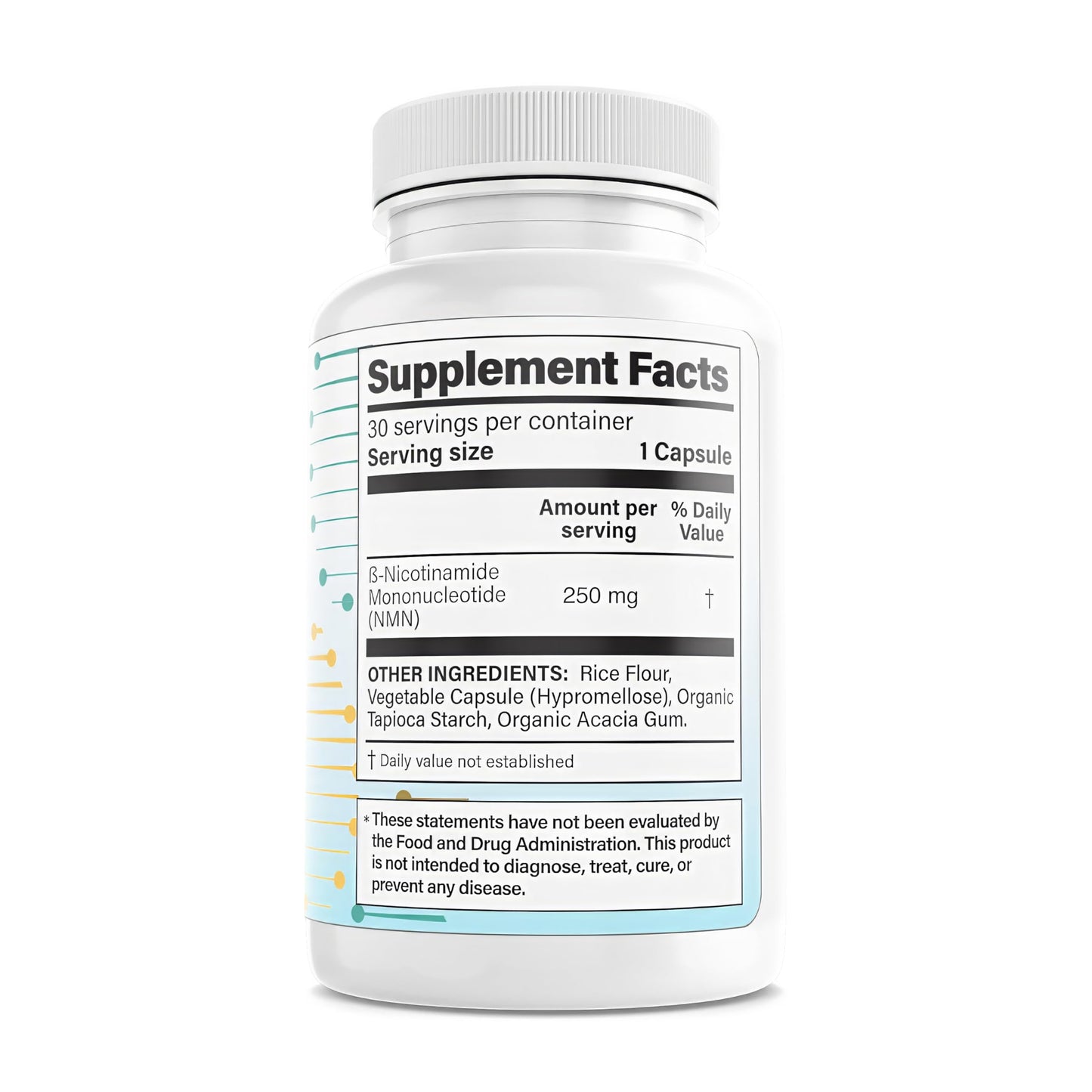 MyGevity NMN 250mg Nicotinamide Mononucleotide Capsule, 30 Capsules