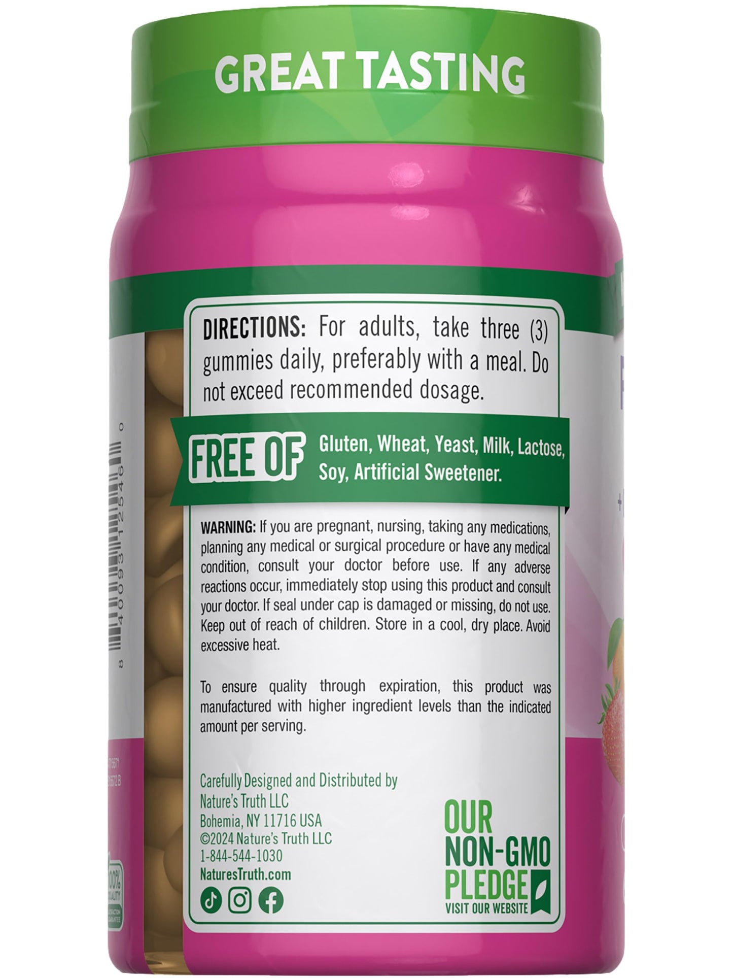 Nature's Truth Prenatal Multivitamin Gummies 60 Count