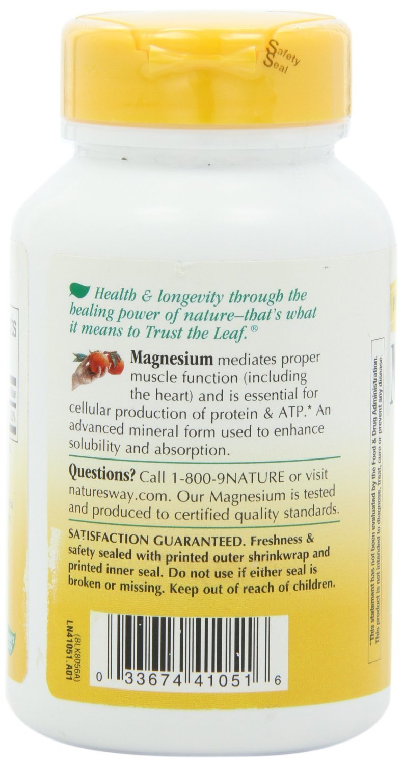 Nature's Way Magnesium Citrate Capsule 100 Count