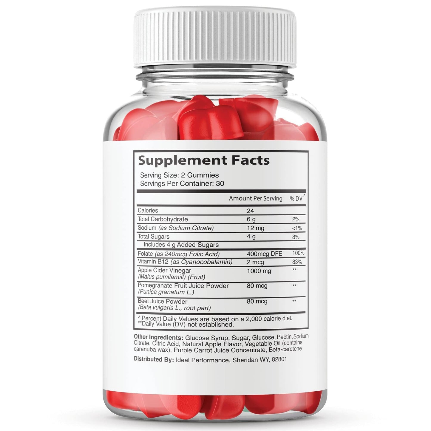 IDEAL PERFORMANCE Premier Keto Gummies 60 Count