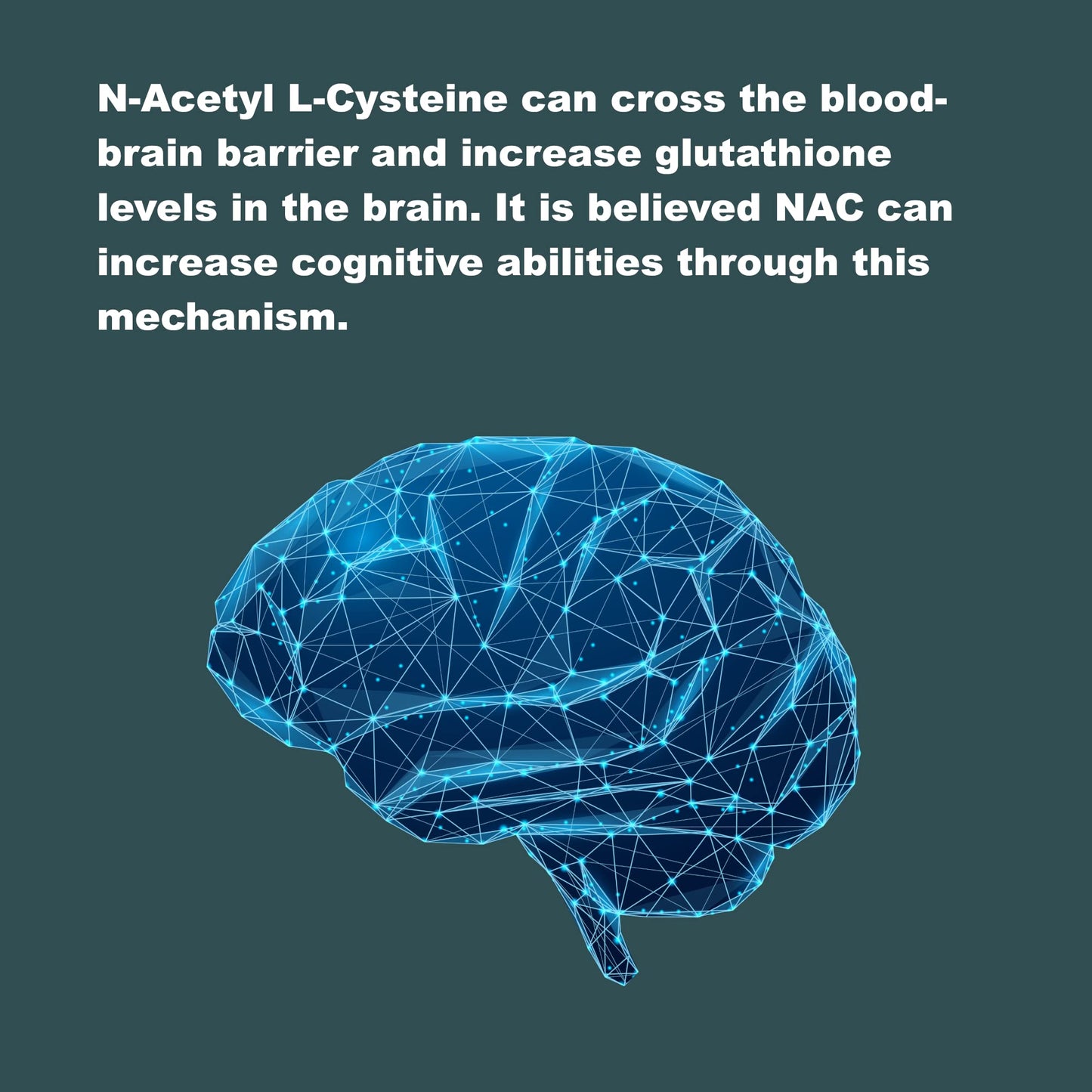 LifeLink NAC (N-Acetyl L-Cysteine) 600 mg Capsule 120 Count