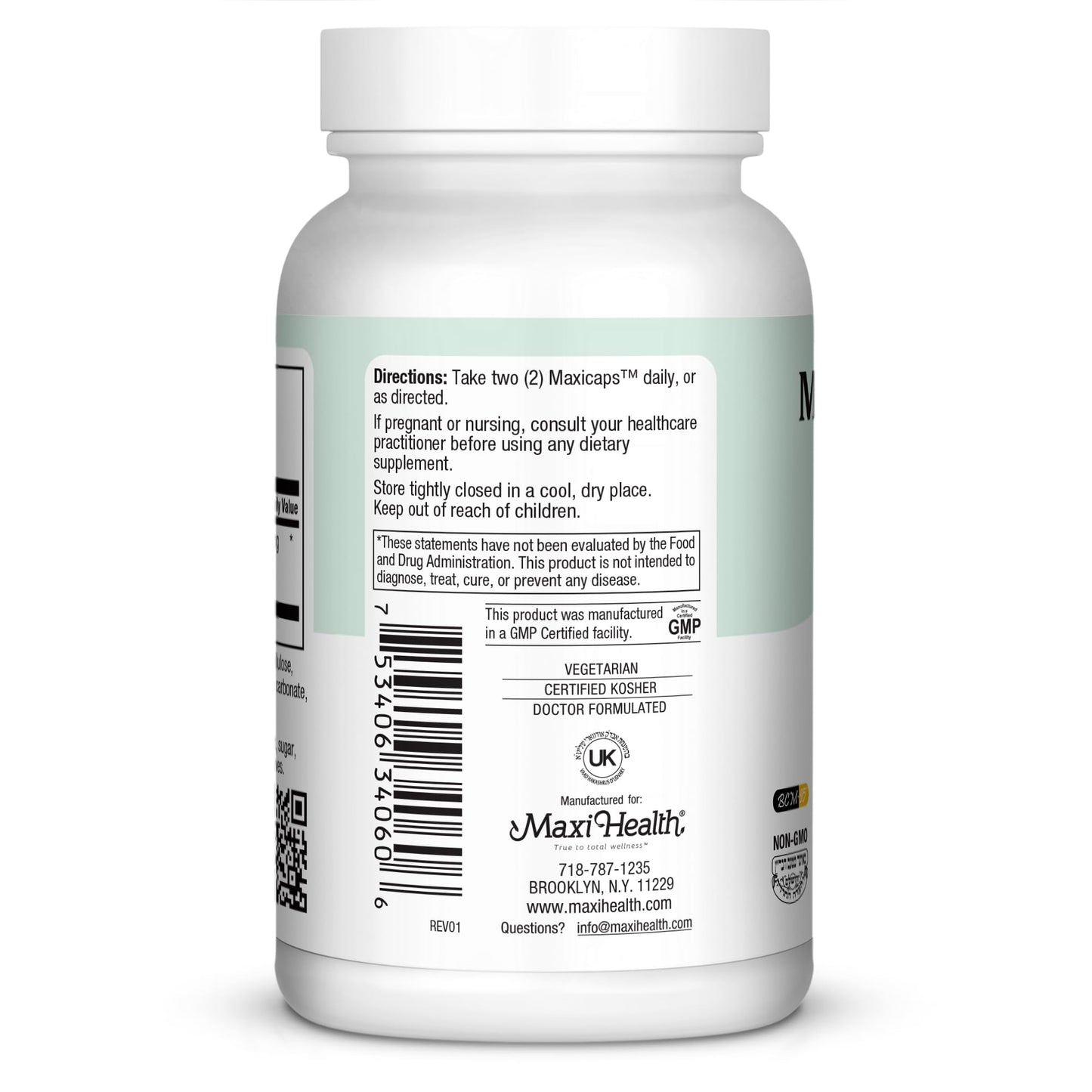 Maxi Health Turmeric BCM-95 Curcumin capsules 60