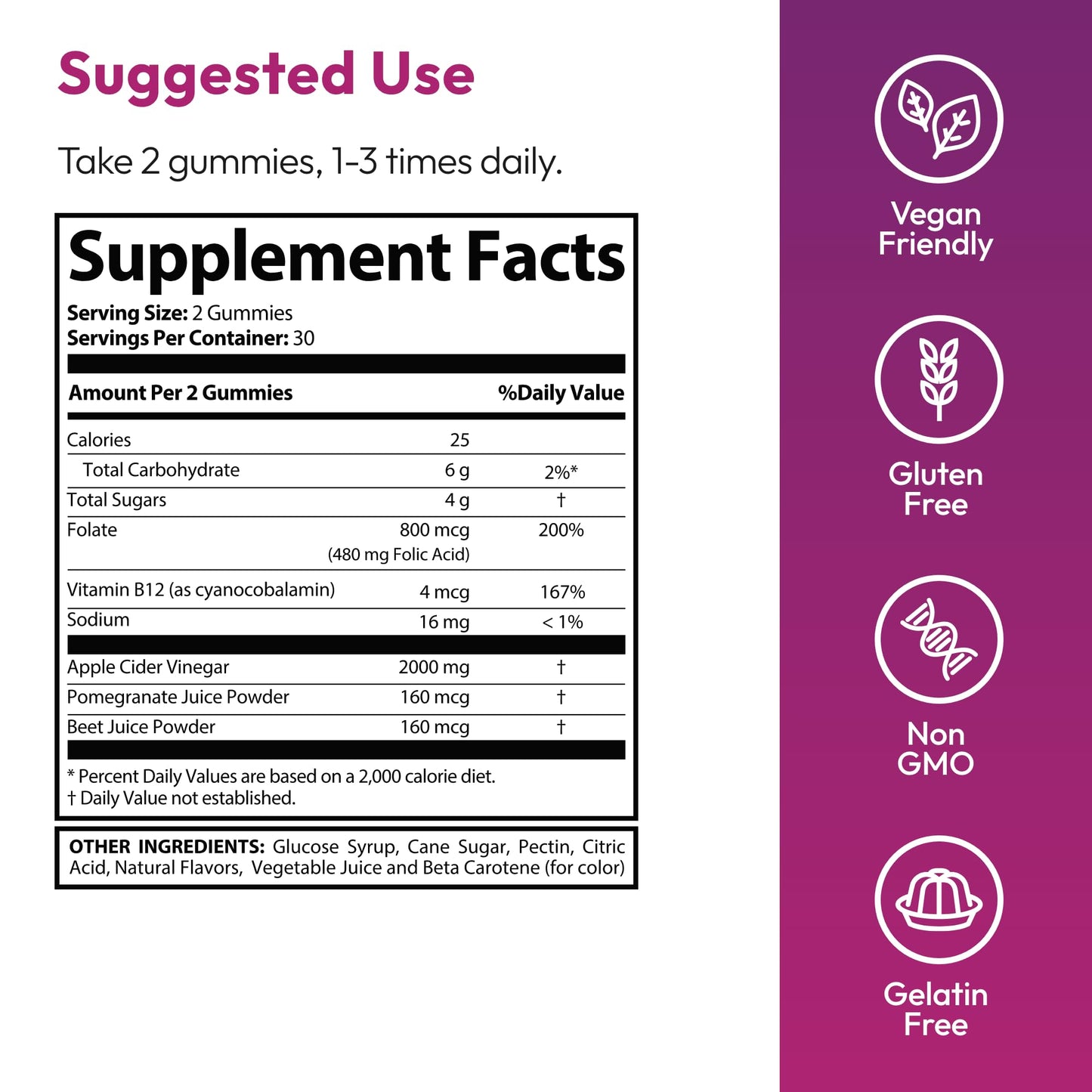 Justified Laboratories Bliss Keto ACV Gummies Extreme (2000 mg) - 120 Gummies