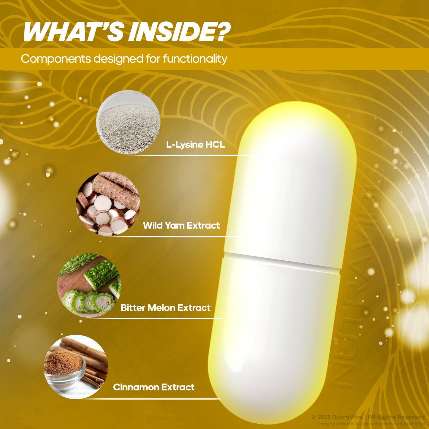 NutraVibe CogniSurge Capsule 60 Count