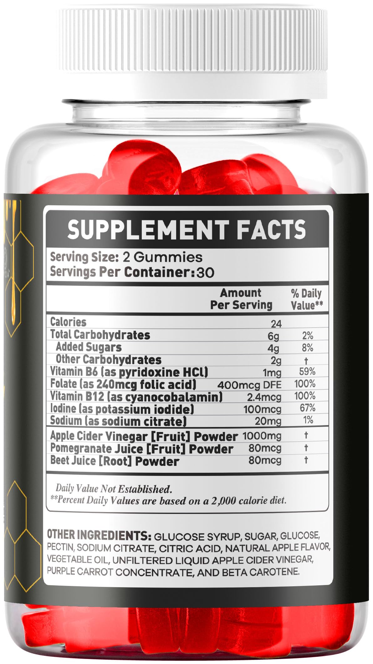 OVICIA Alpha Honey Gummies 180 Gummies