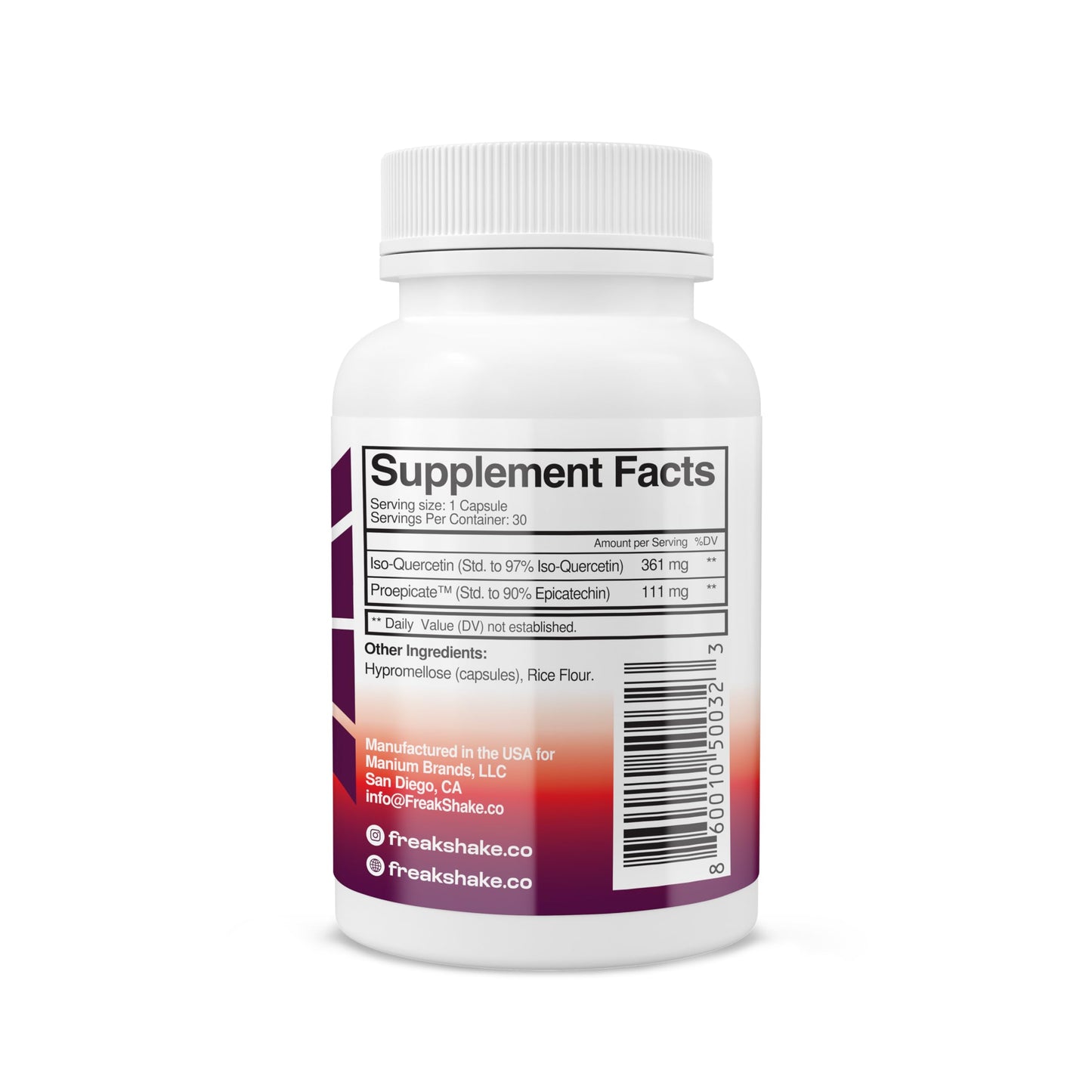 Freak Shake Grit Fuel Endurance Capsules, 1 Capsule