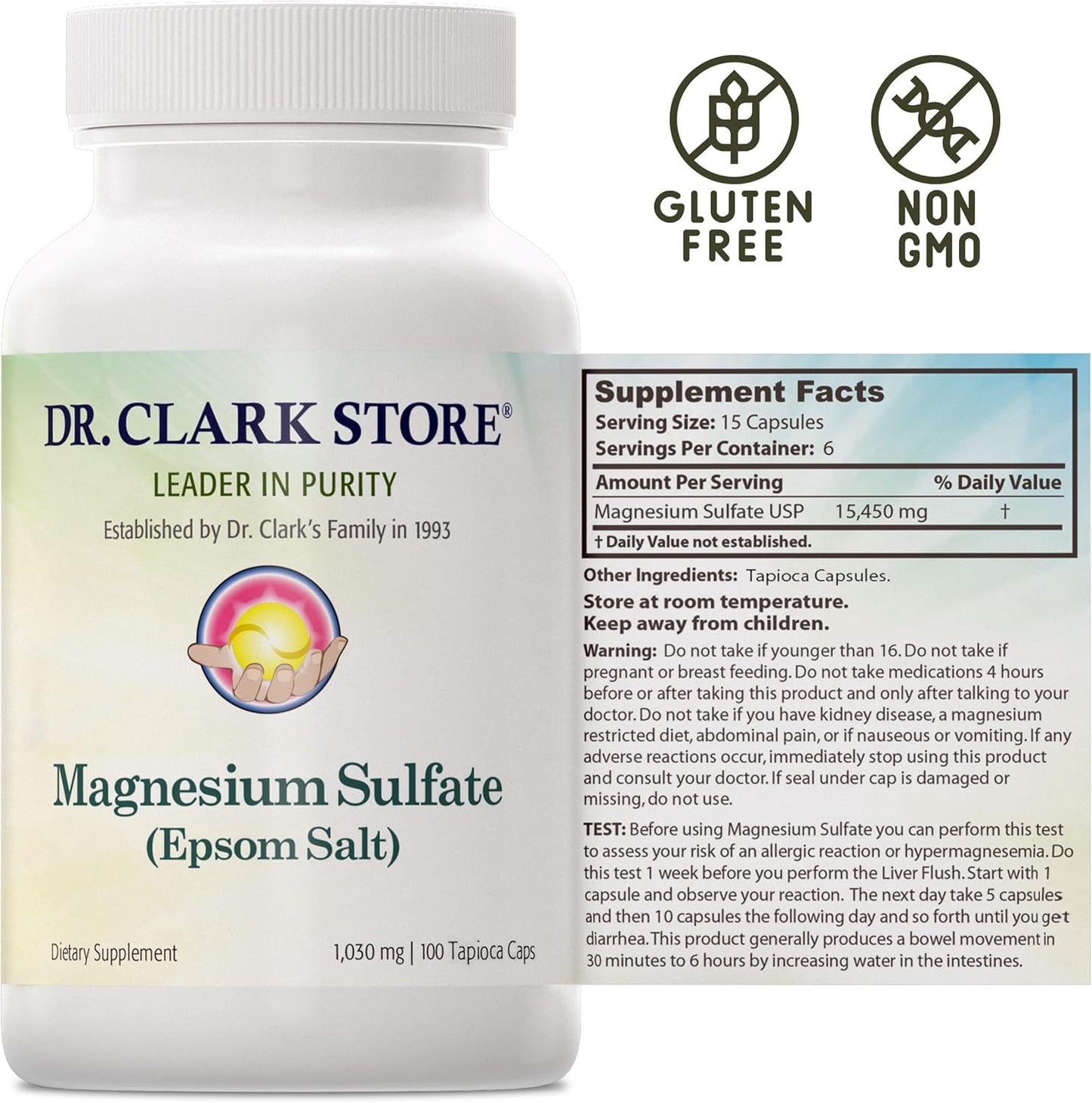 Dr Clark Store Colon Cleanse 3 Capsules