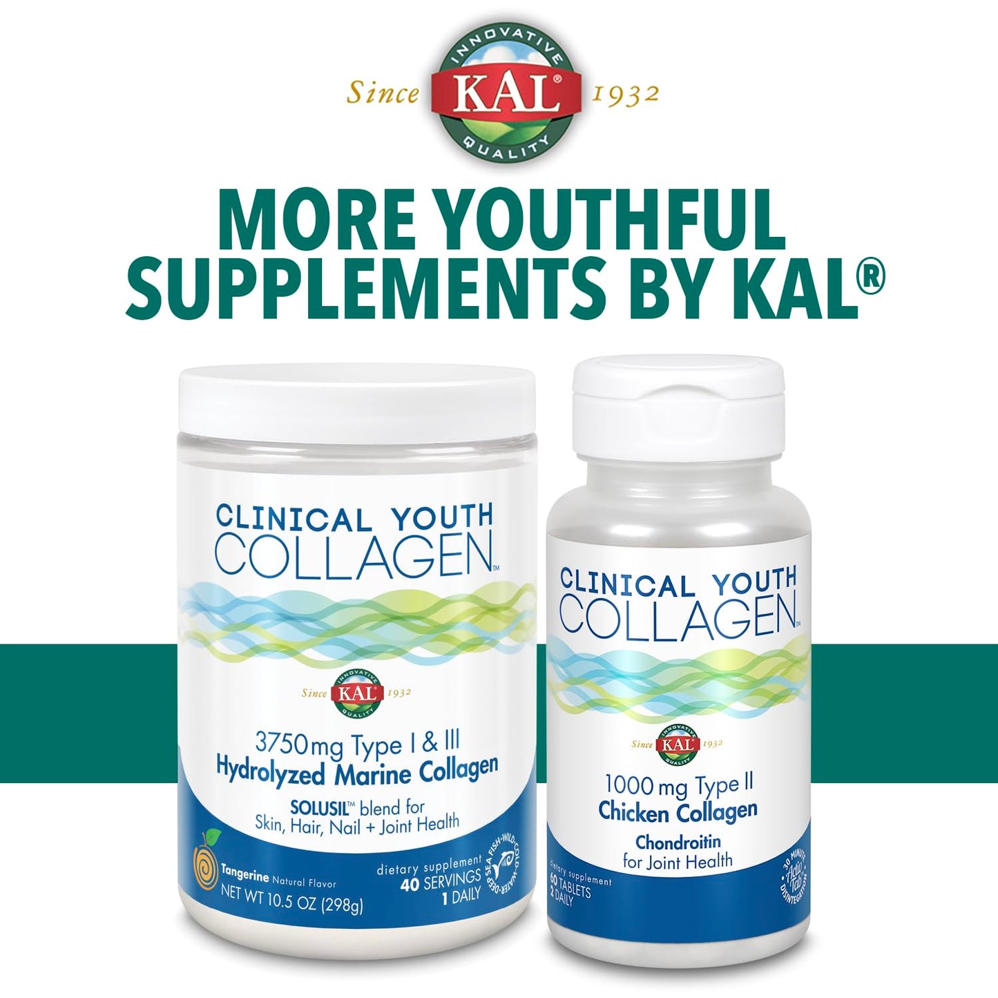 KAL Clinical Youth Collagen Capsules 60 Count