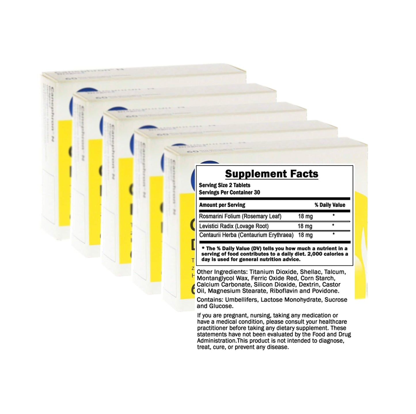 Mezym Canephron Capsules, 5-Pack