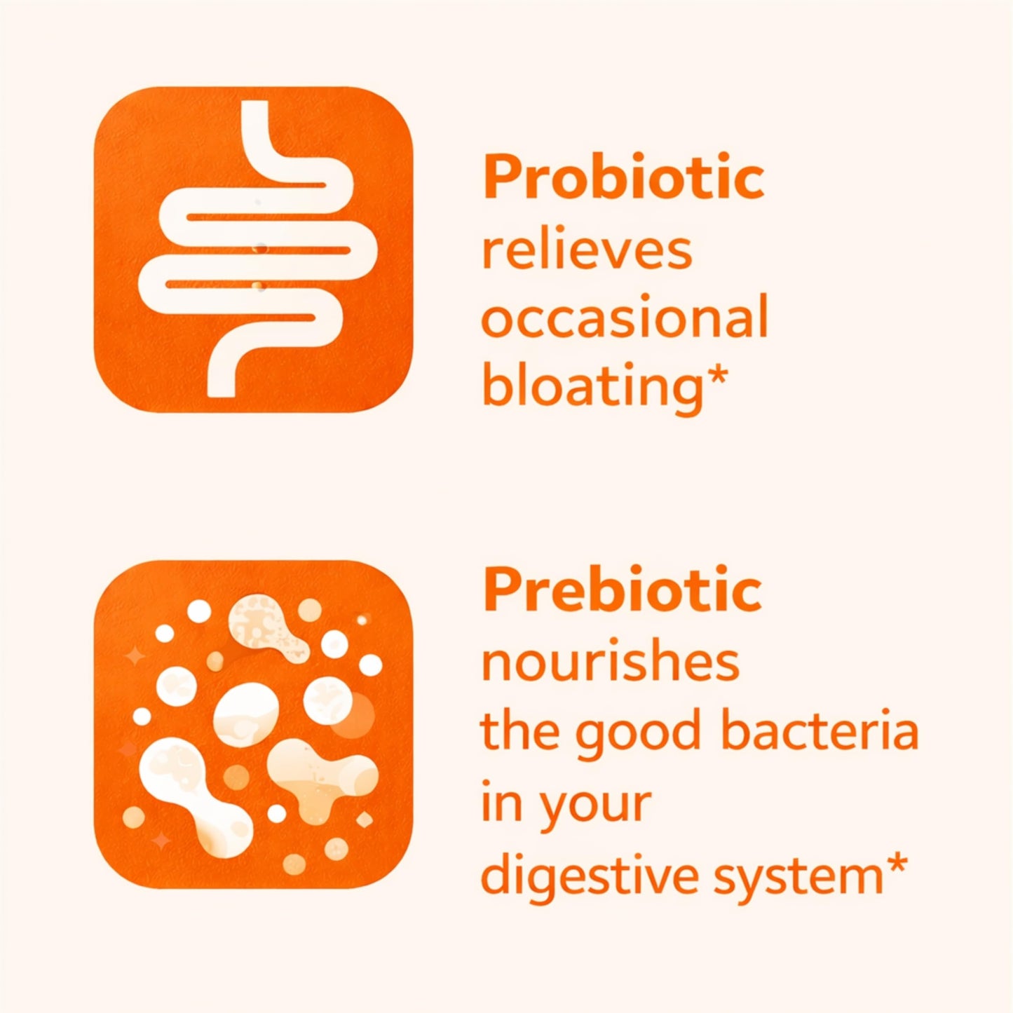 Trisundi 3-in-1 Probiotic Gummies with Prebiotic & Postbiotic, Daily Digestive Support Supplement, 60 Gummies