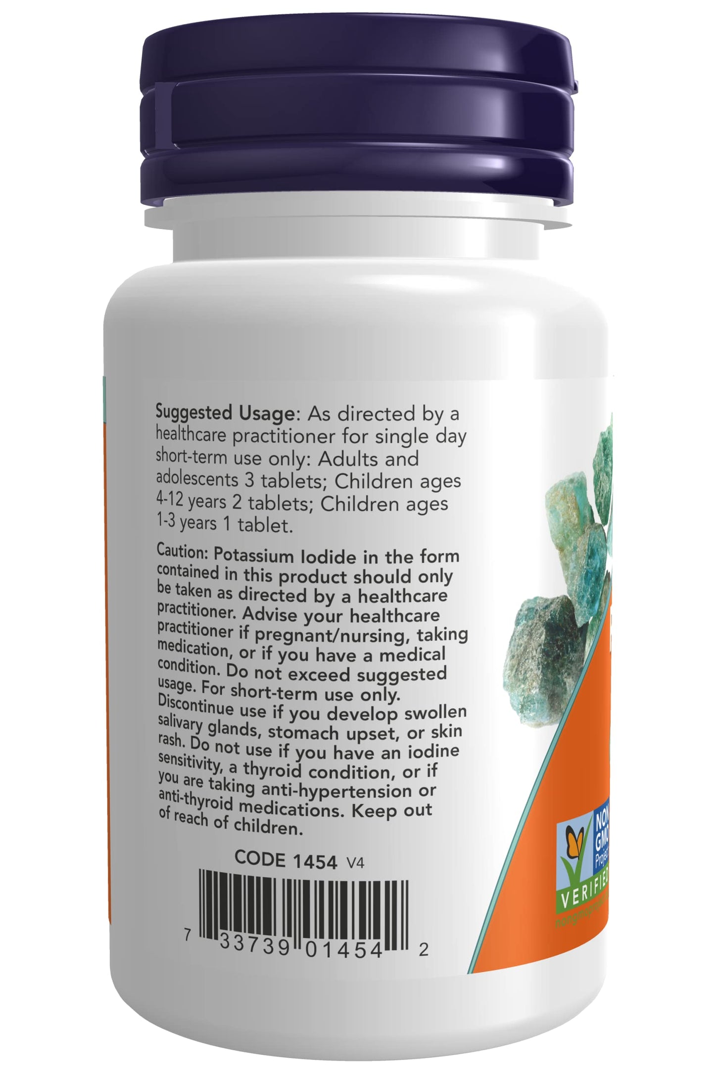 NOW Foods Potassium Iodide 60 Capsules