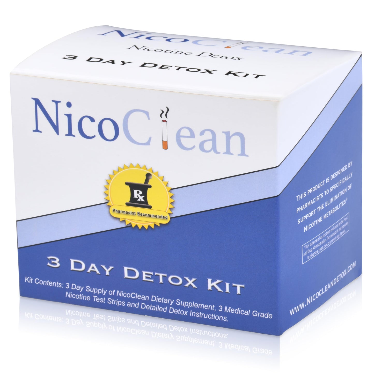 NICOCLEAN 3 Day Nicotine Detox Capsule, 1 Count