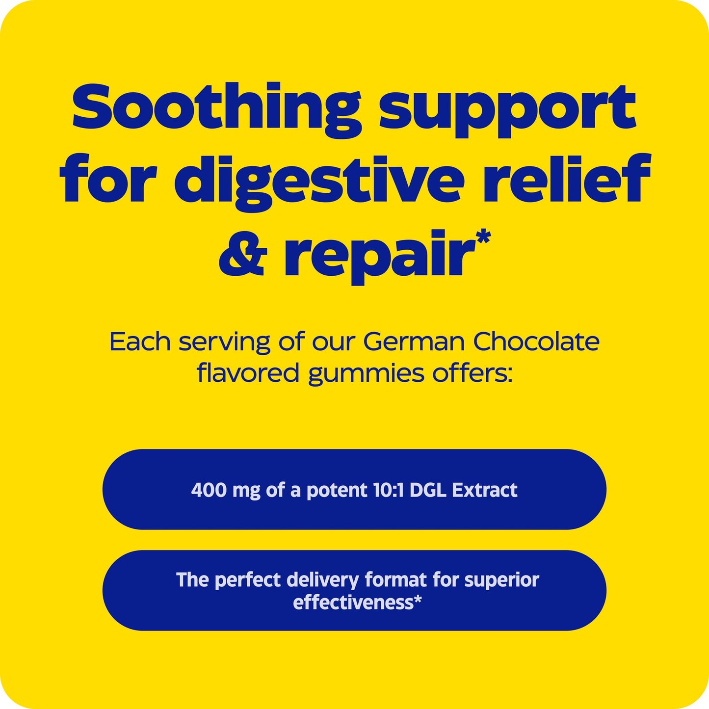 Enzymedica DGL Deglycyrrhizinated Licorice Gummies, 74 Count