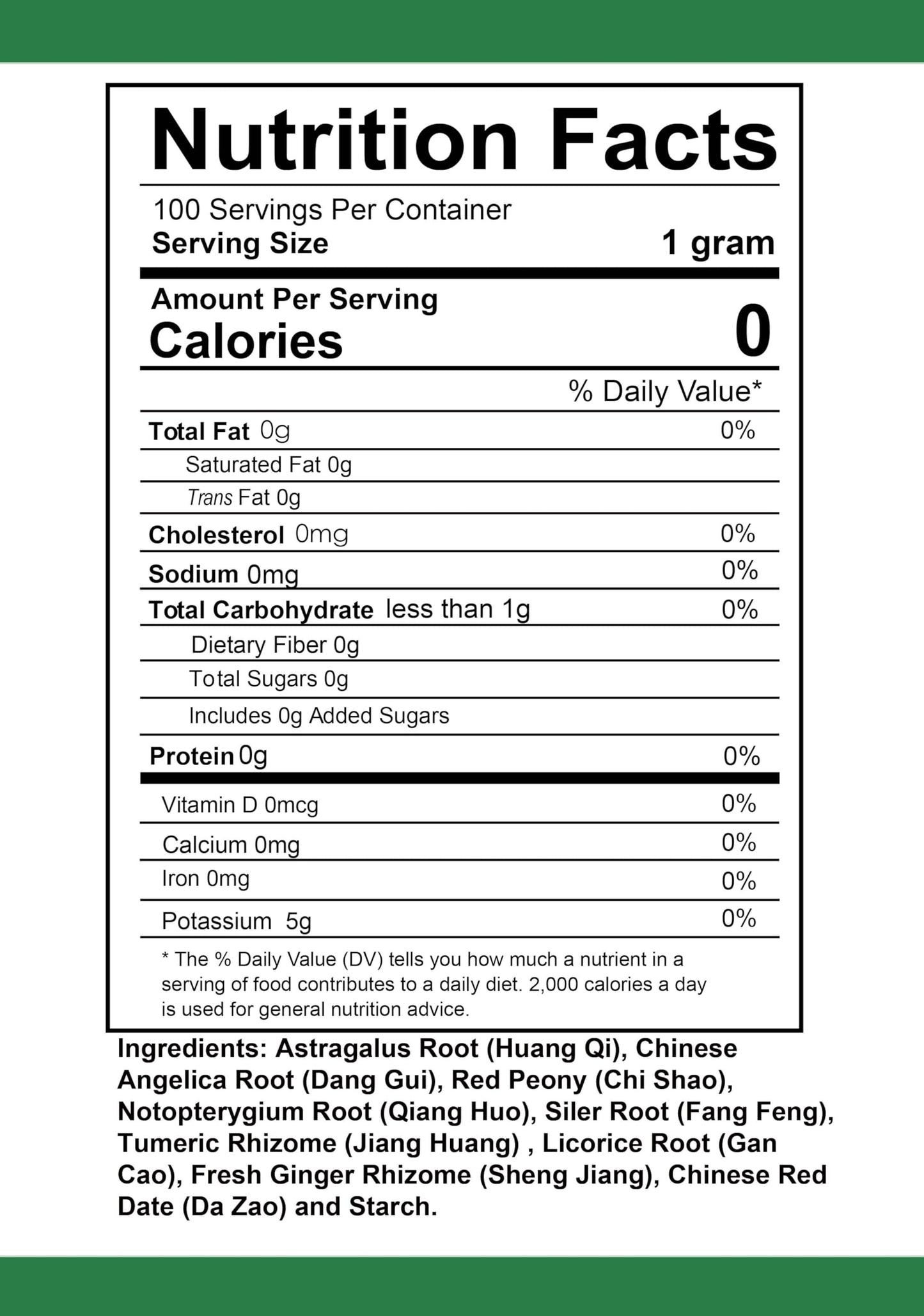 Health Herbal Juan Bi Tang/Qiang Huo & Turmeric Decoction Granule Powder 3.53 oz