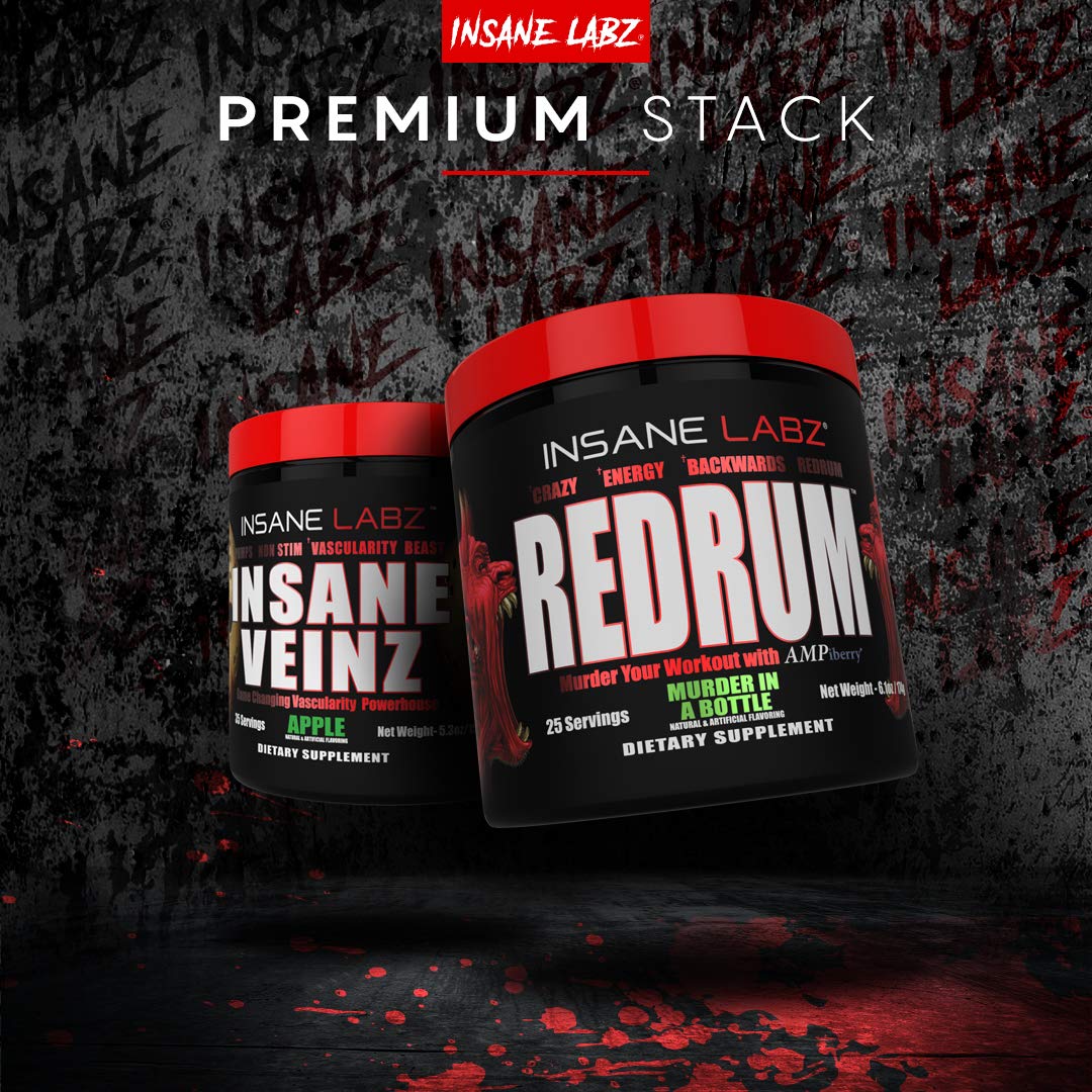 Insane Labz Redrum High Stim Pre-workout Powder 5.6