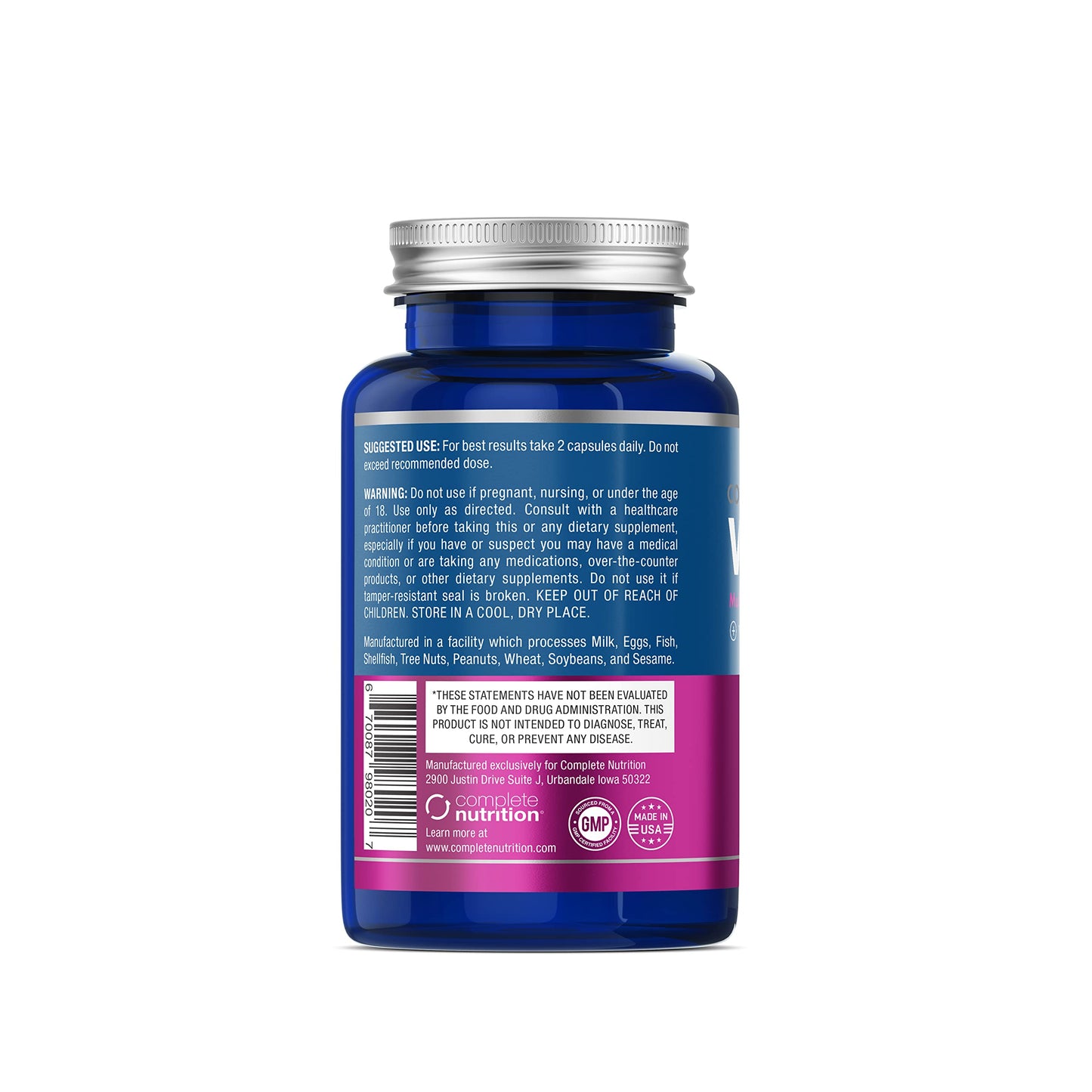 Complete Nutrition Complete Woman Multivitamin Capsules 120