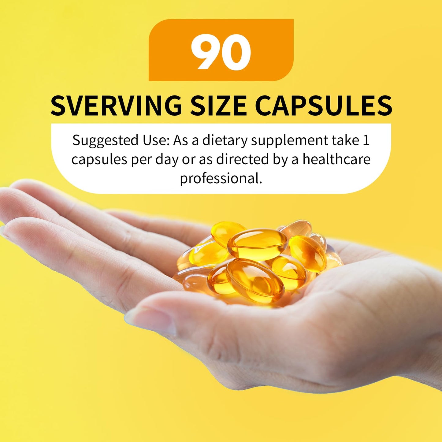 Misspep Vitamin D3 K2 5000 IU D3 and 100 mcg K2 MK-7, Sunflower Oil Capsule, 90 Capsules