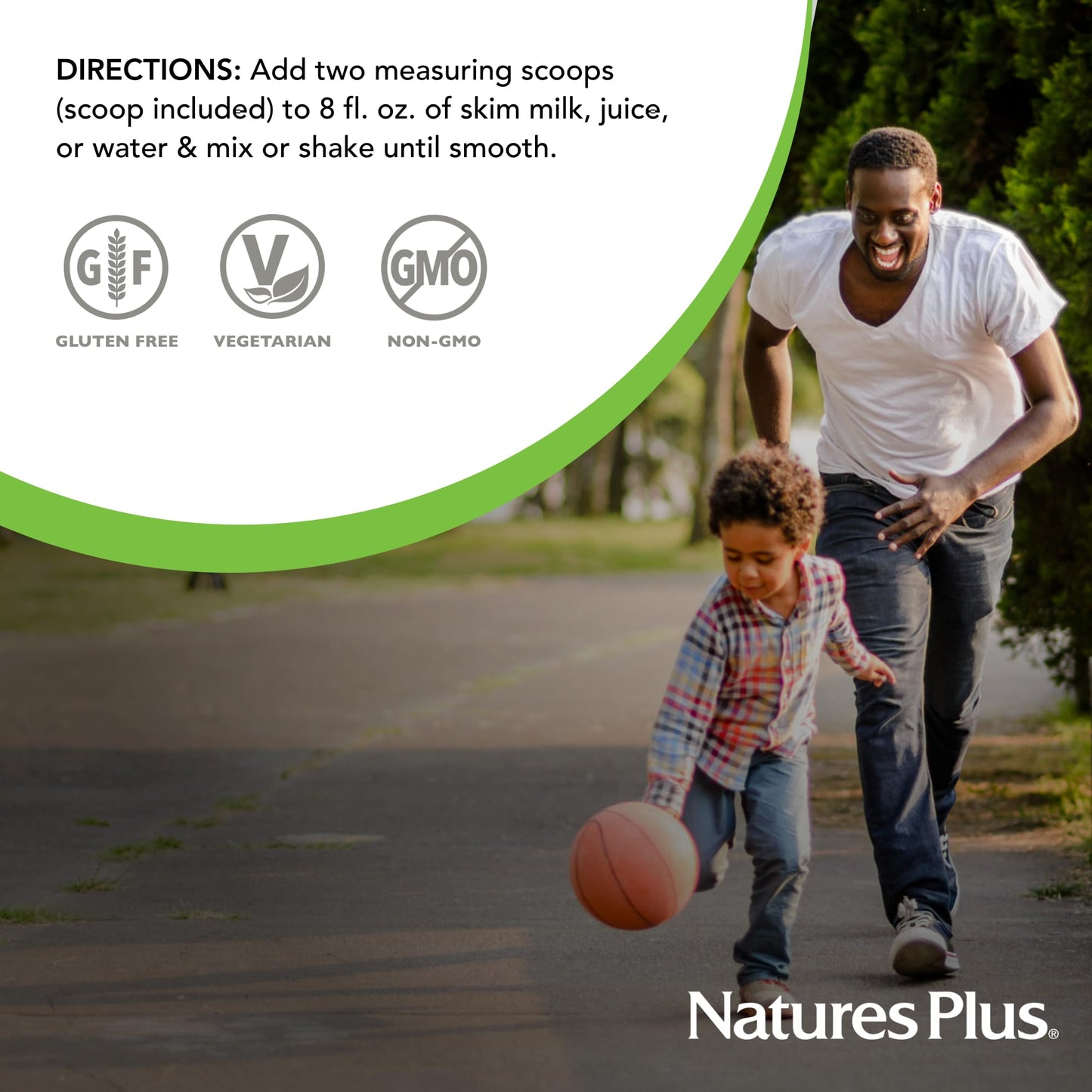 NaturesPlus Source of Life Energy Shake Creamy Granola Powder 70.4