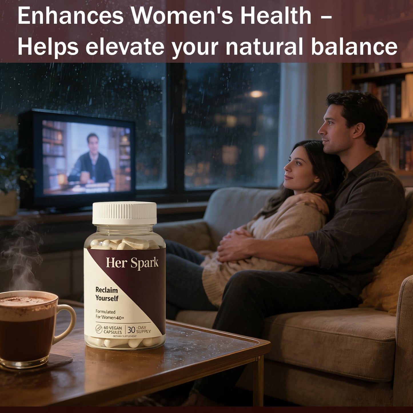 Nerve Savior Herspark Women's Recovery Capsule, 60 Count