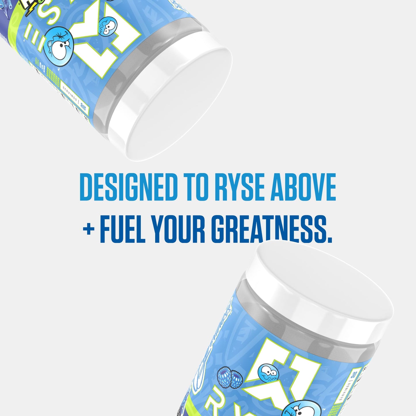 RYSE Up Supplements Loaded Pre Workout Powder 15.3 oz