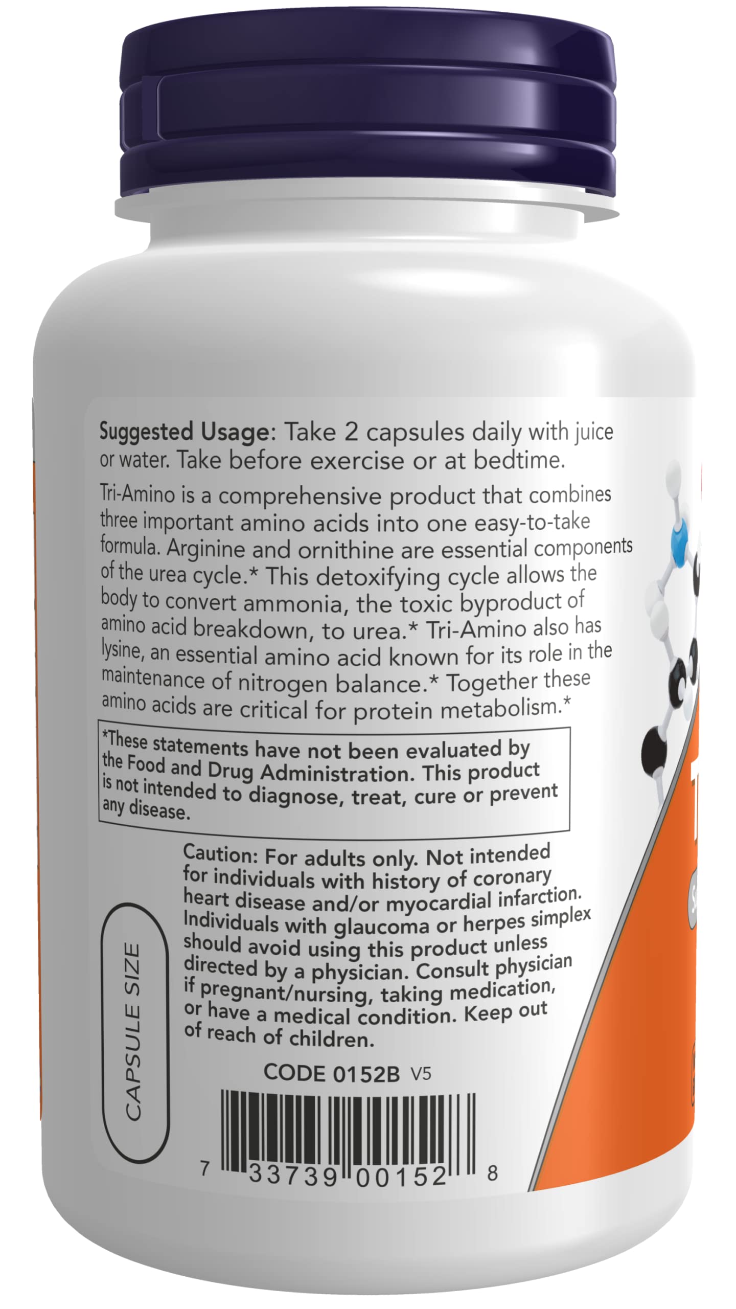 NOW Foods TRI-Amino 240 Capsules