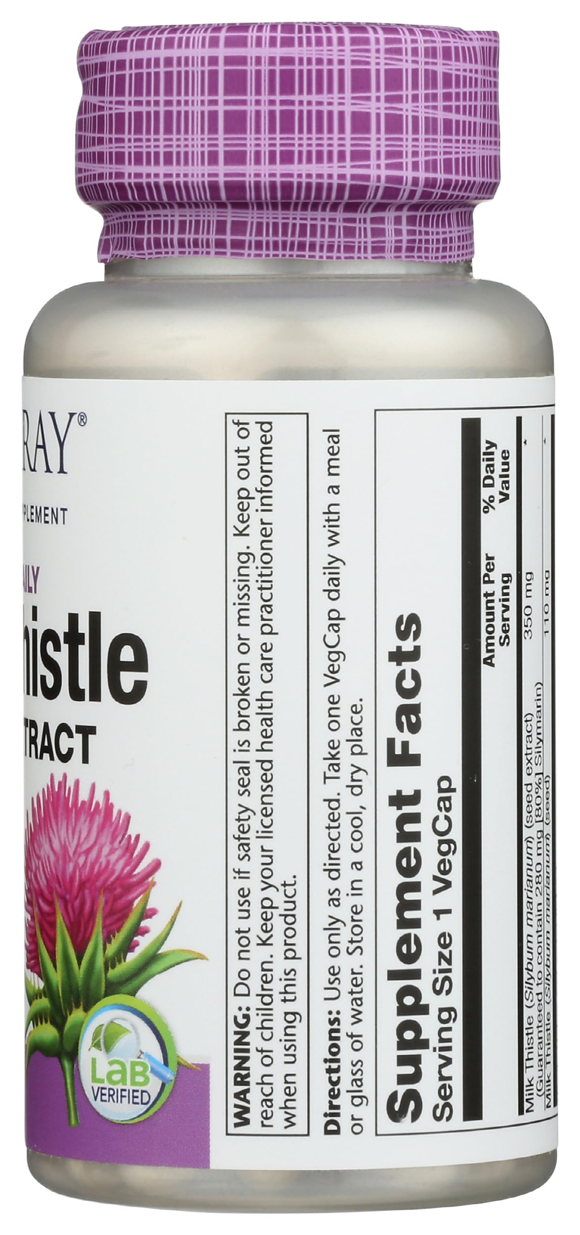 Solaray Milk Thistle VegCaps 60