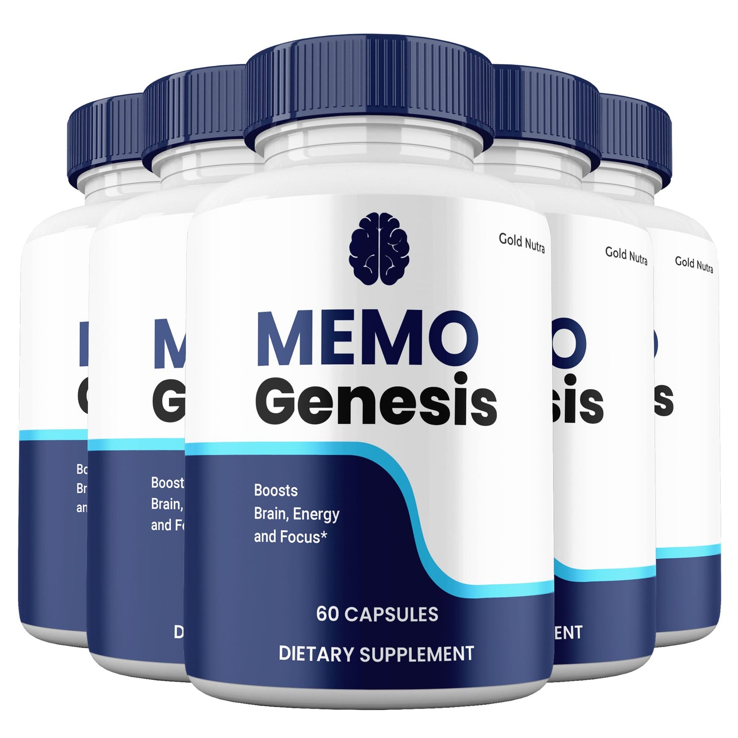 Gold Nutra Memo Genesis Capsule 5 Pack