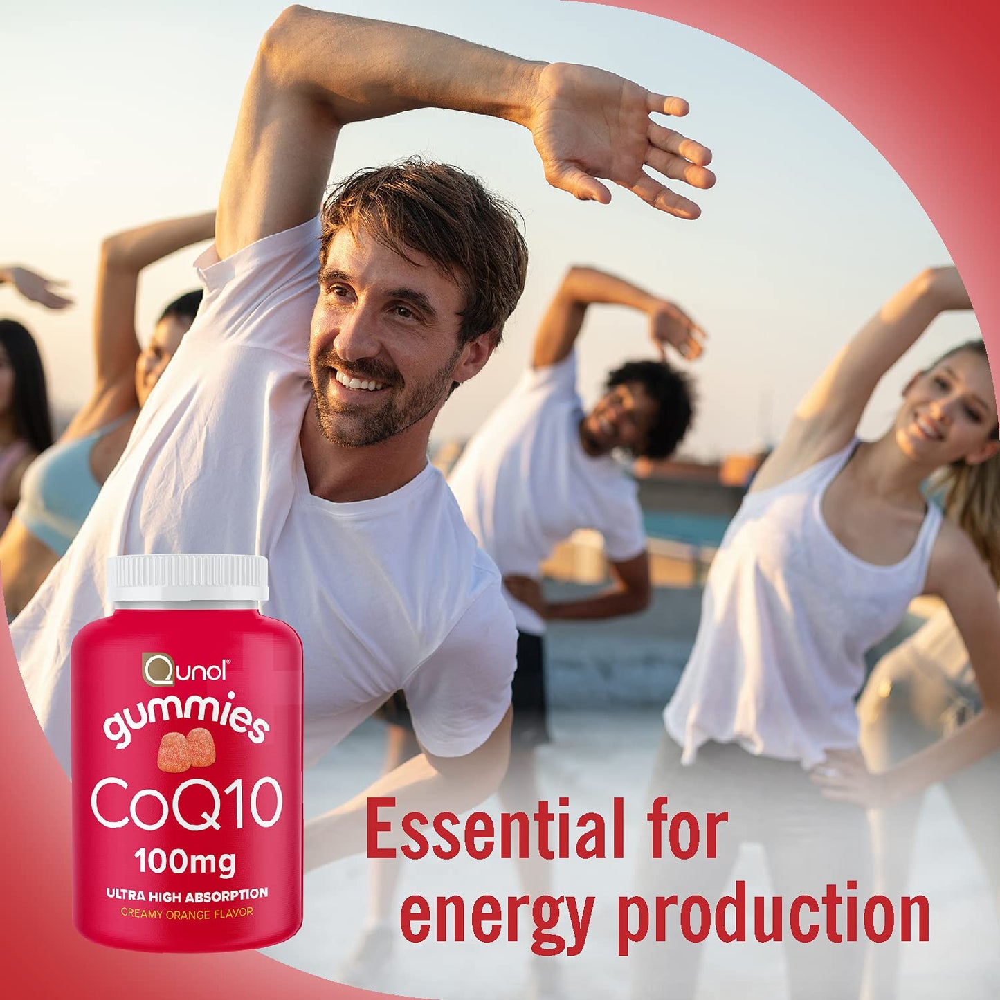 Qunol CoQ10 Gummies 100 mg, 60 Count