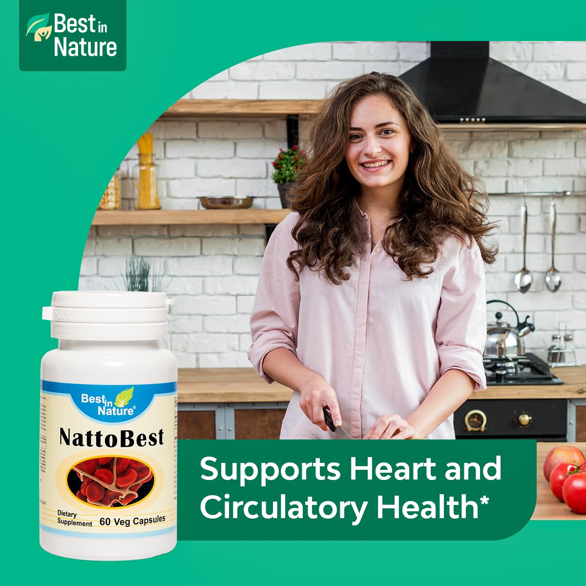 Best in Nature NattoBest Capsule 60 Count