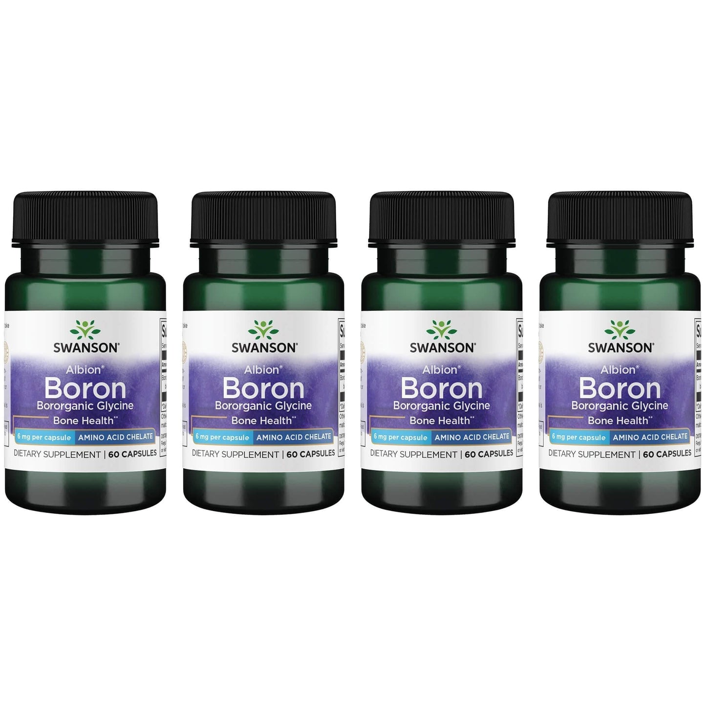 Swanson Boron from Albion Boroganic Glycine Supplement Capsules 240 Count