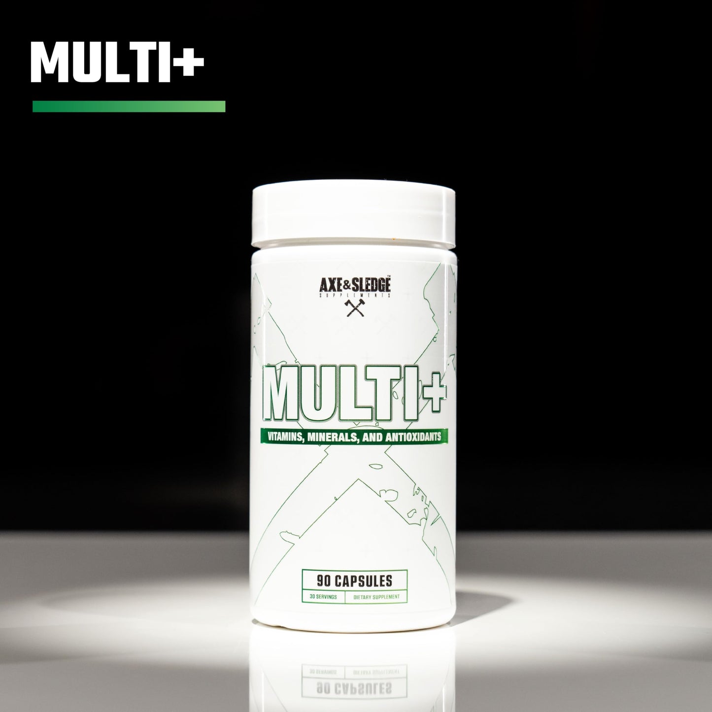 Axe & Sledge Multi Plus Multivitamin Capsules, 90 Capsules