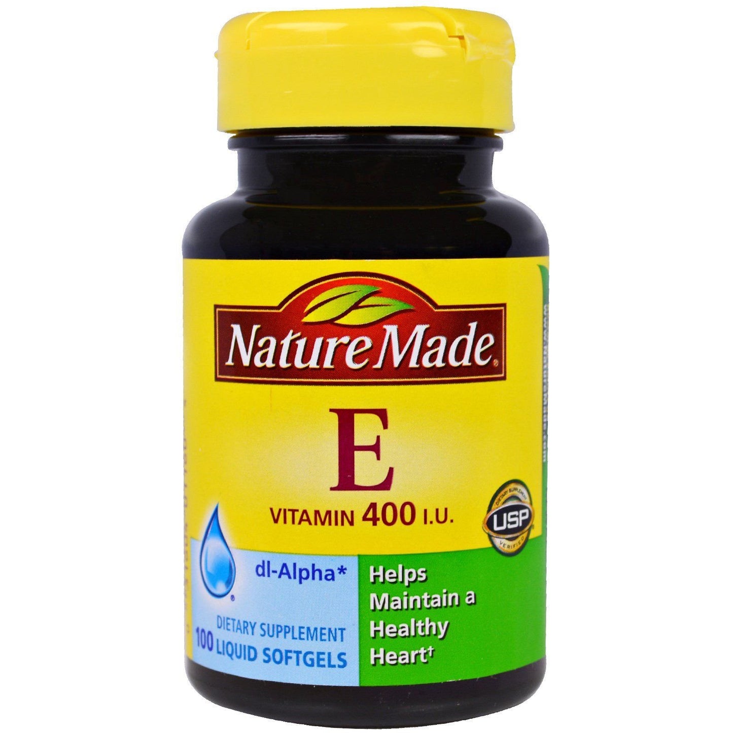 Nature Made Vitamin E 180 mg (400 IU) dl-Alpha Softgels 300