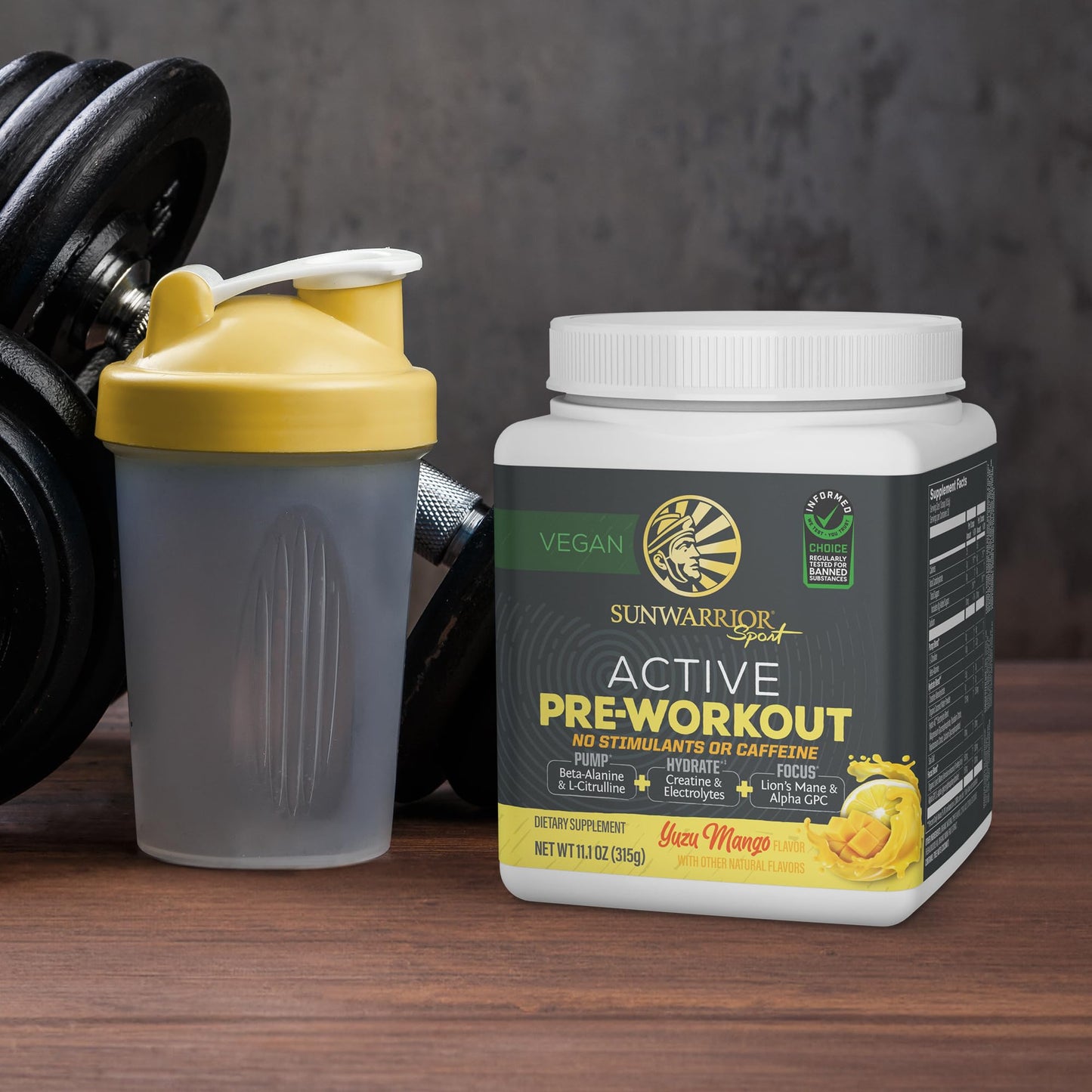 Sunwarrior Pre Workout Powder 11.13