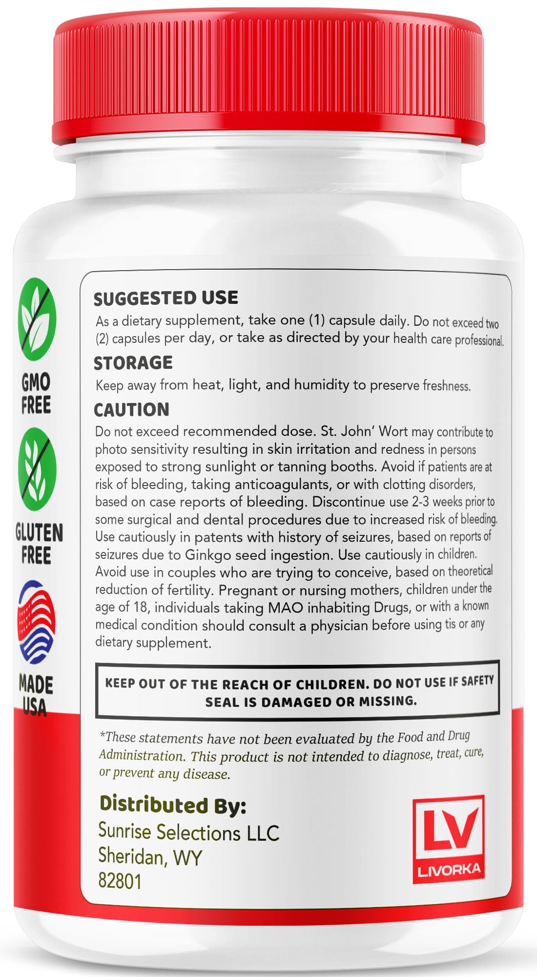 LIVORKA Gluco Revive Capsules, 30 Count