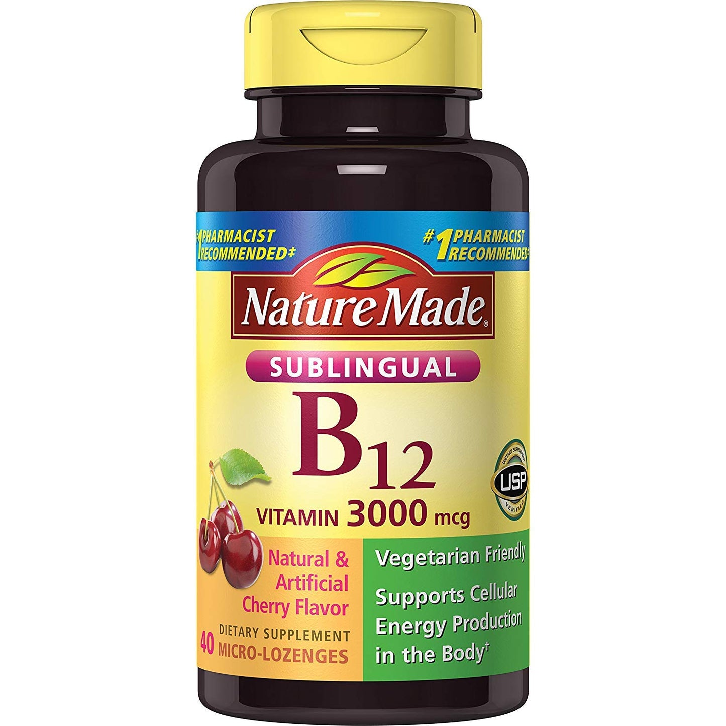 Nature Made Vitamin B-12 3000 mcg Lozenges, 160 Count