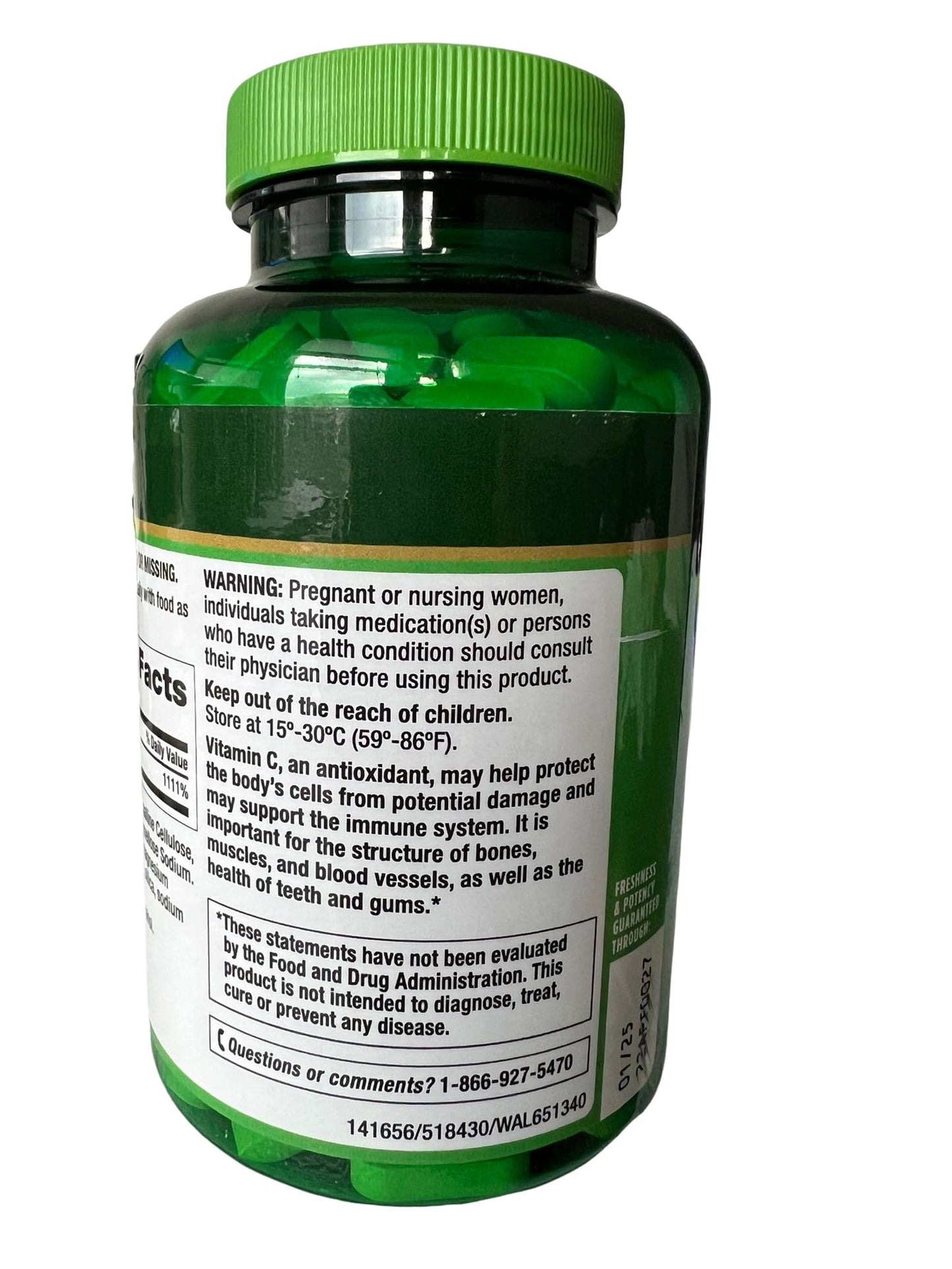 Kaxilu Vitamin C with Rose Hips 1000mg, 200 Tablets