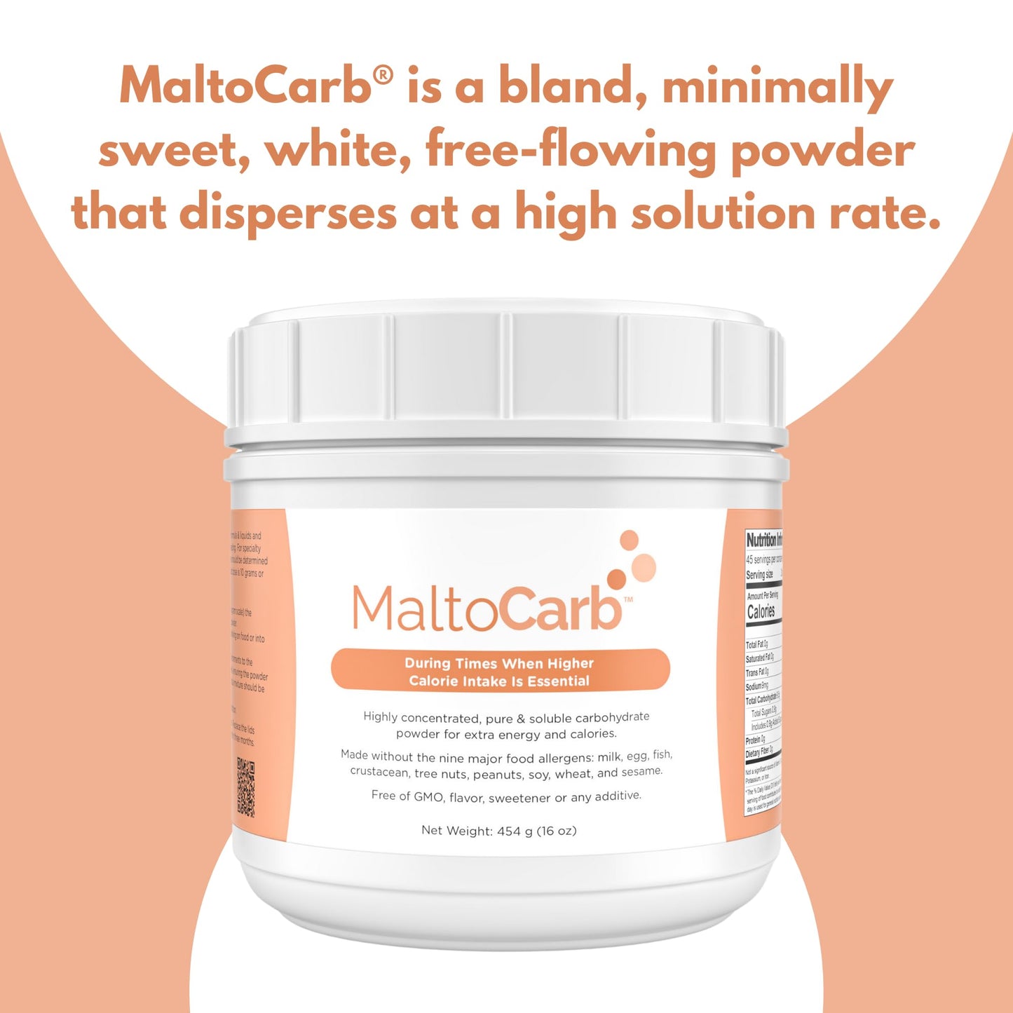 Solace Nutrition MaltoCarb Maltodextrin Powder 16