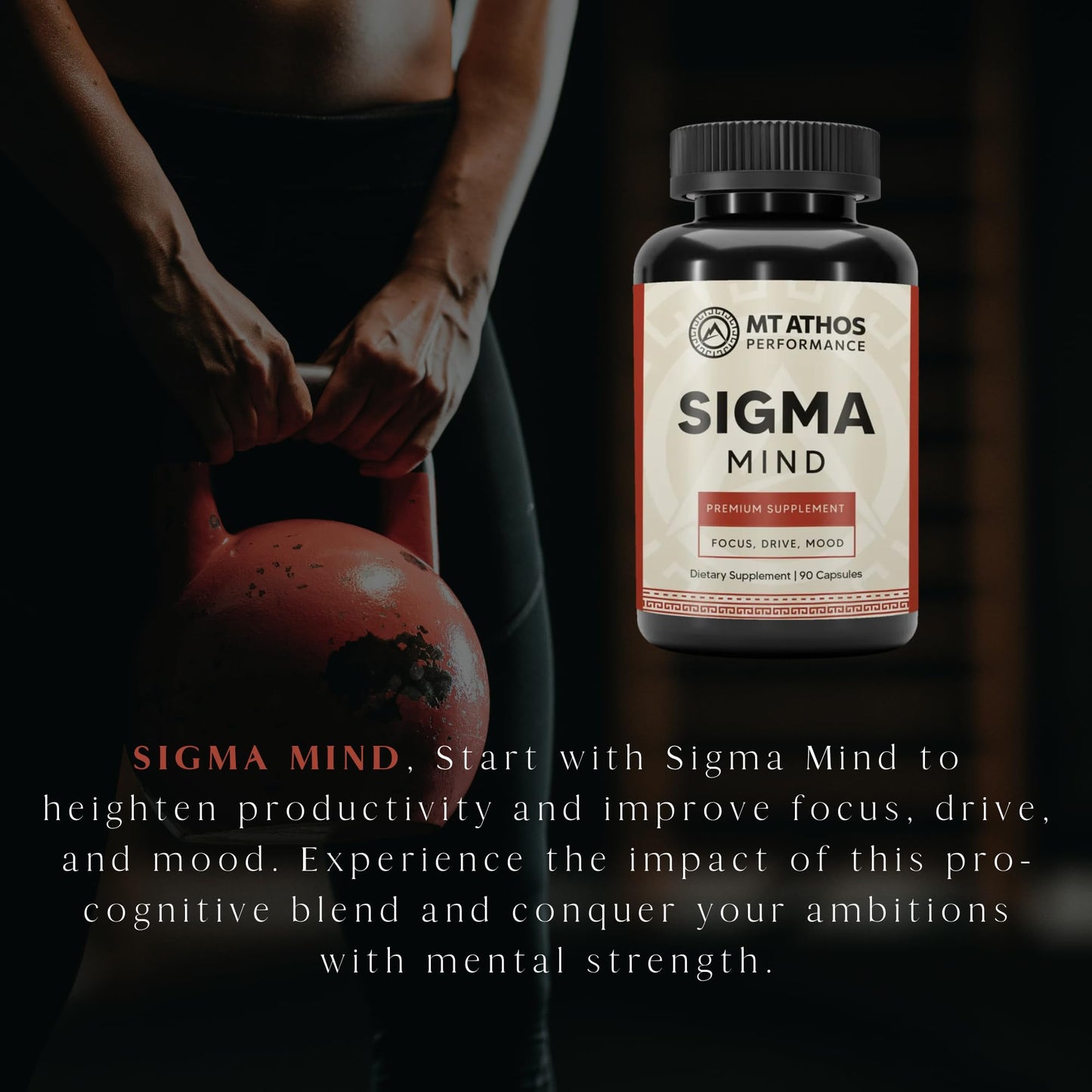 Mt. Athos Performance Sigma Mind Capsule 90 Count