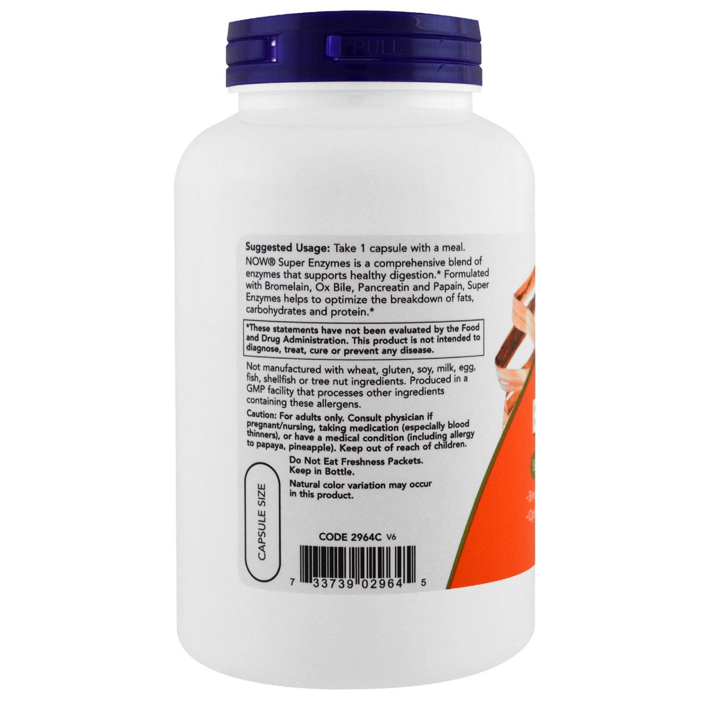 NOW Foods Super Enzymes 360 Capsules
